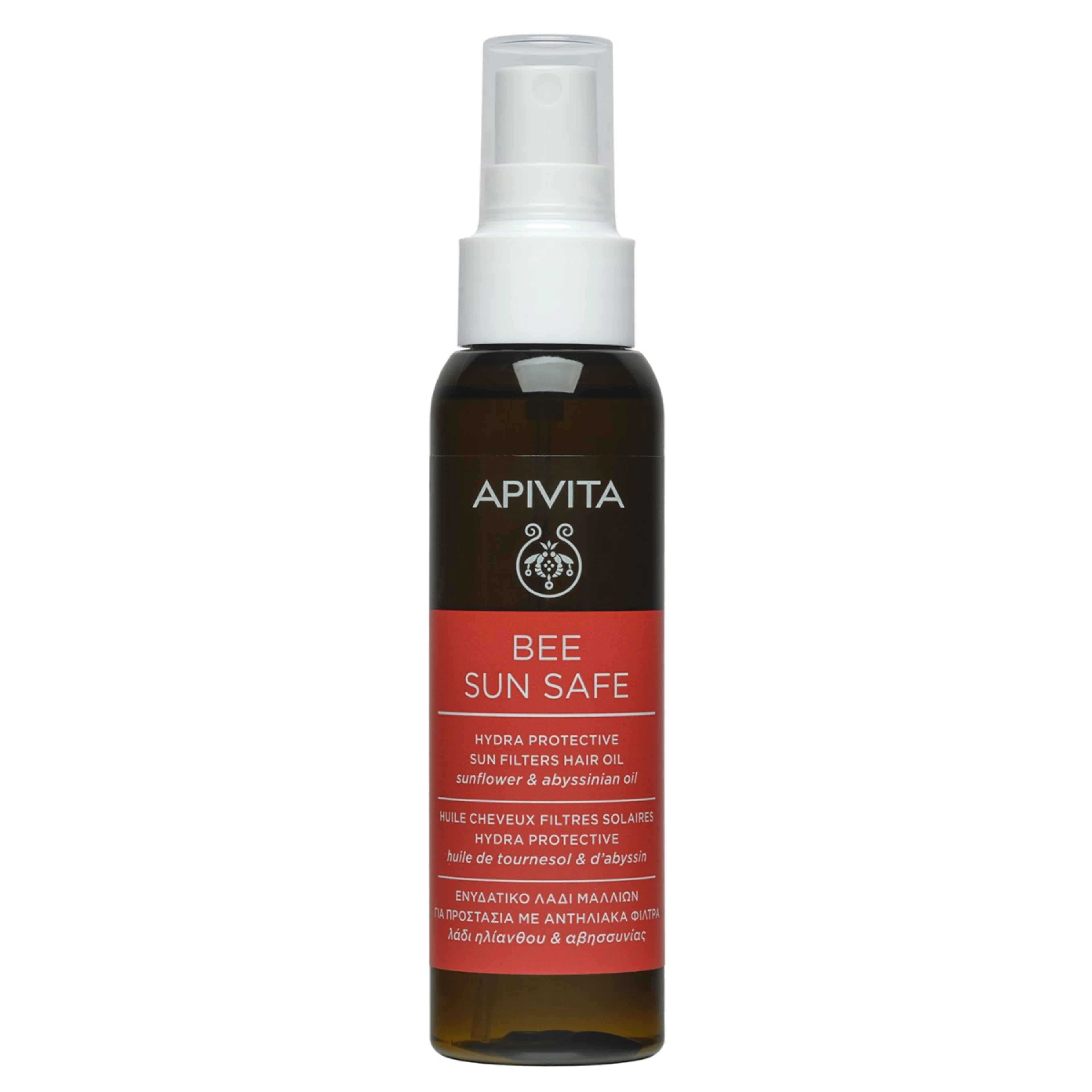 Apivita Bee Sun Safe Aceite Hidratante Capilar Protector Solar Con 50 Ml