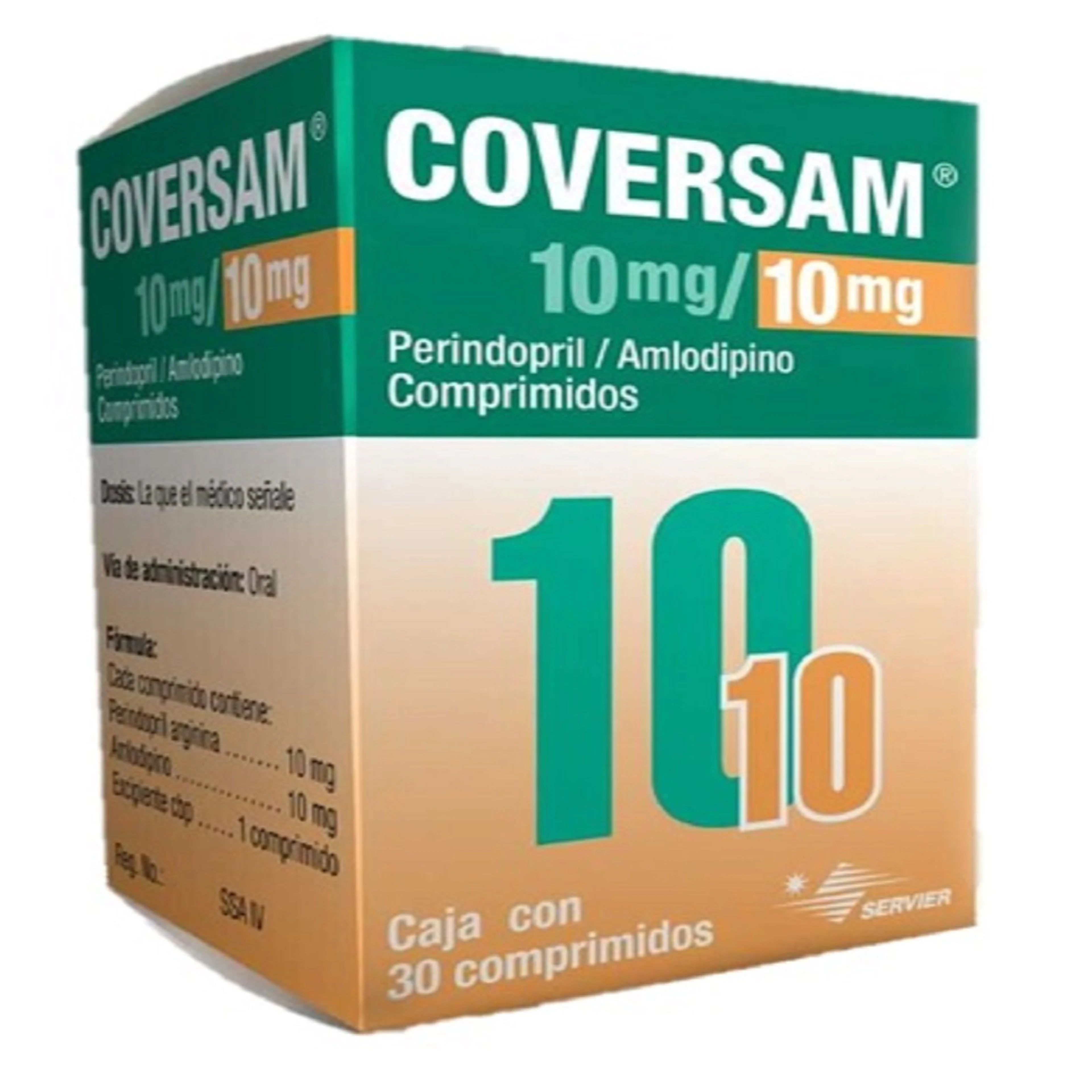 Coversam 10/10 Mg Con 30 Comprimidos