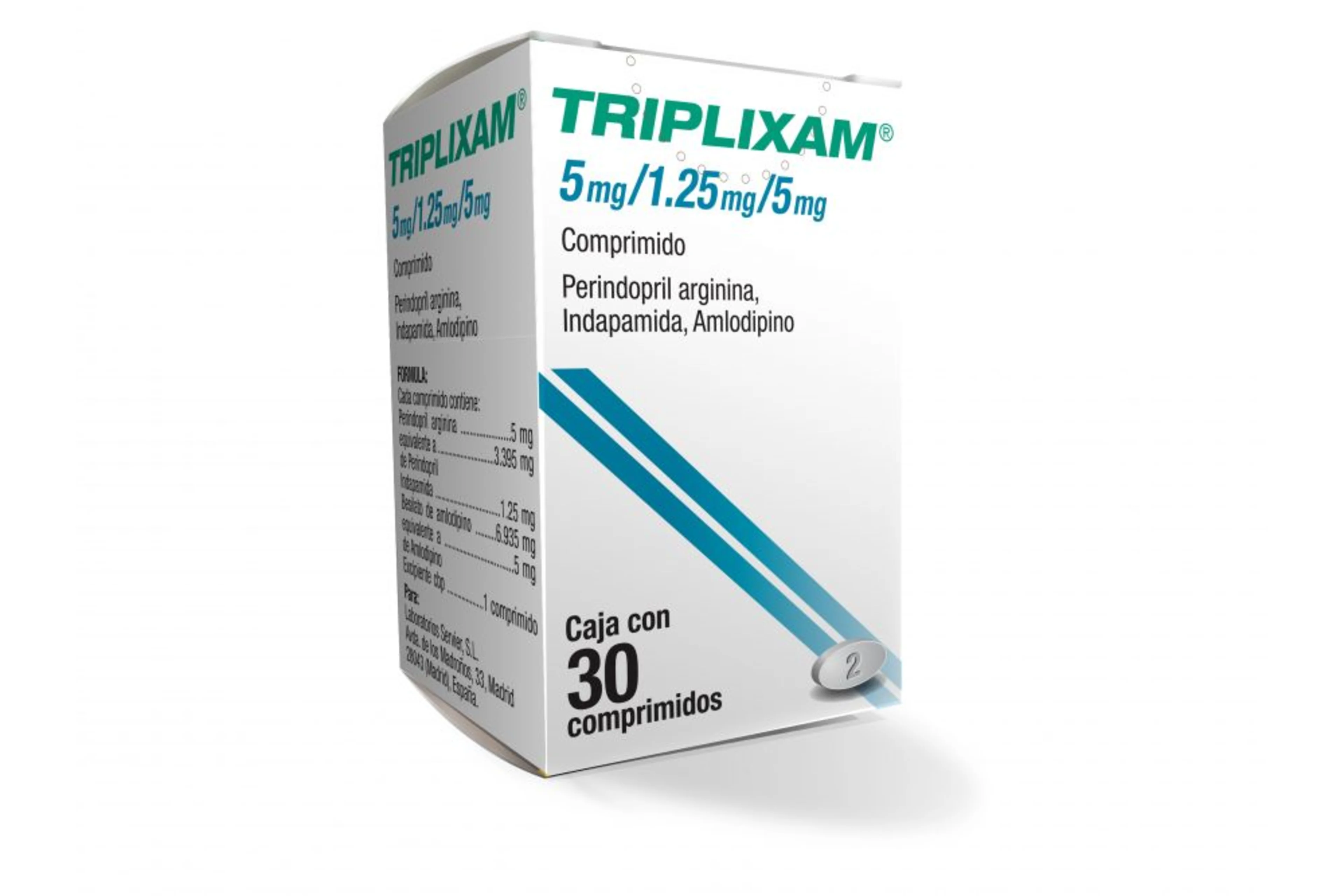 Triplixam 5/1.25/5 Mg Con 30 Comprimidos