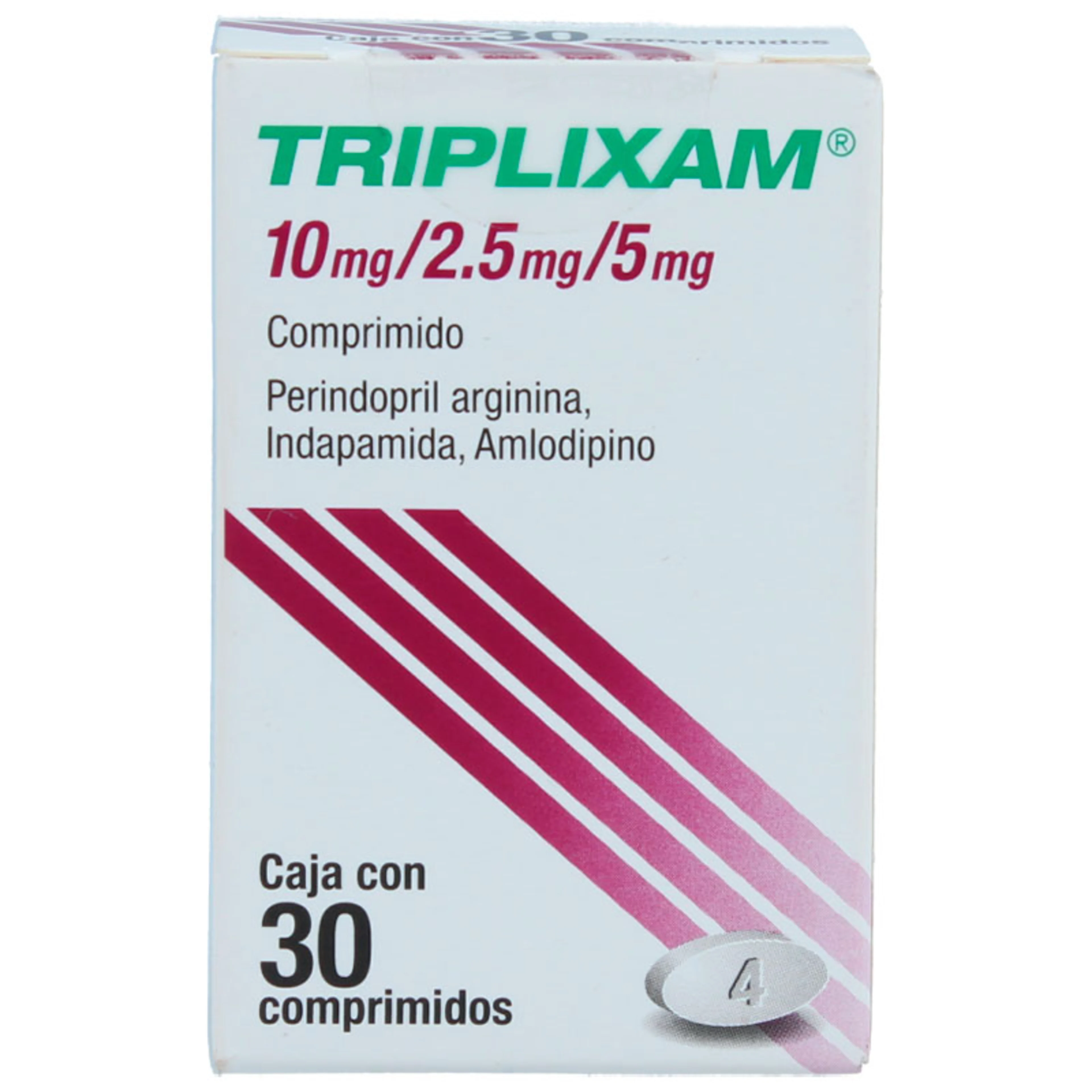 Triplixam 10/2.5/5 Mg Con 30 Comprimidos