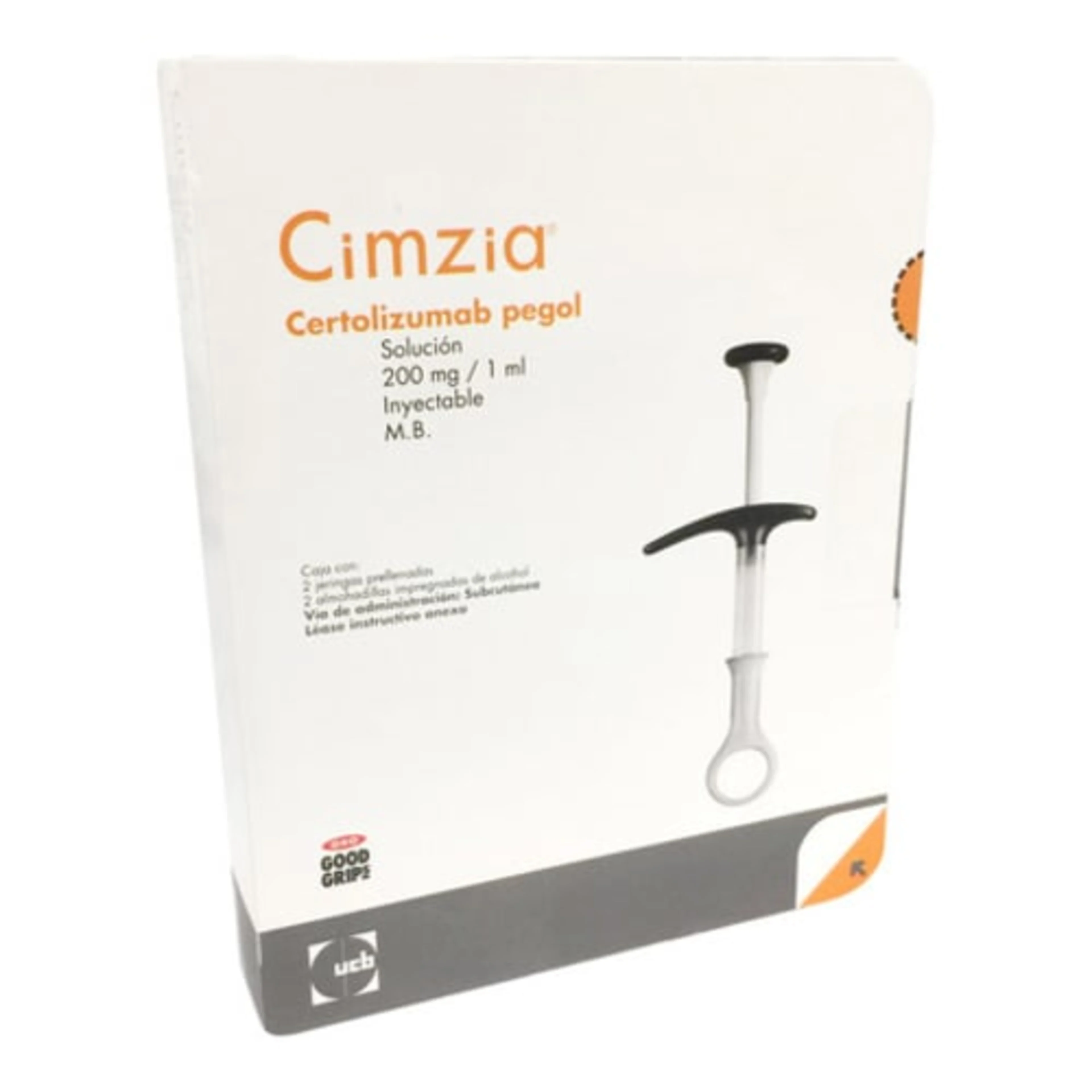 Cimzia 200 Mg Con 2 Jeringas Prellenadas