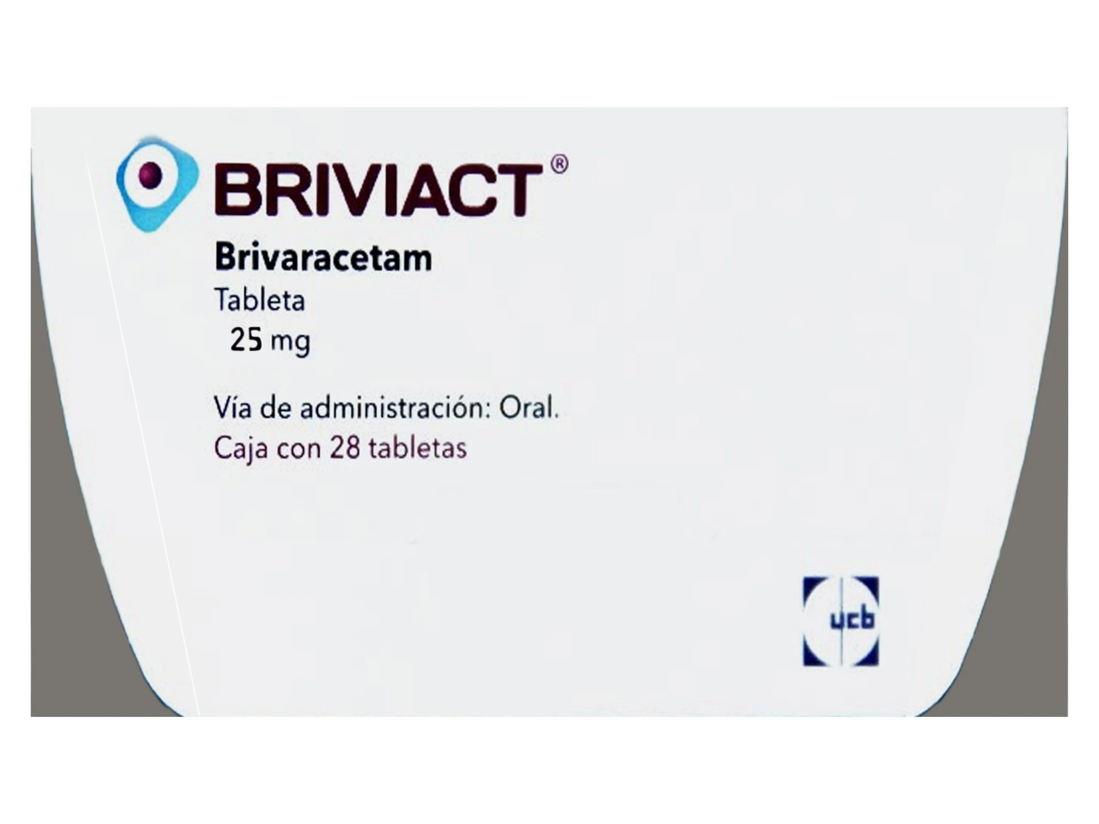 Briviact 25 Mg Con 28 Tabletas