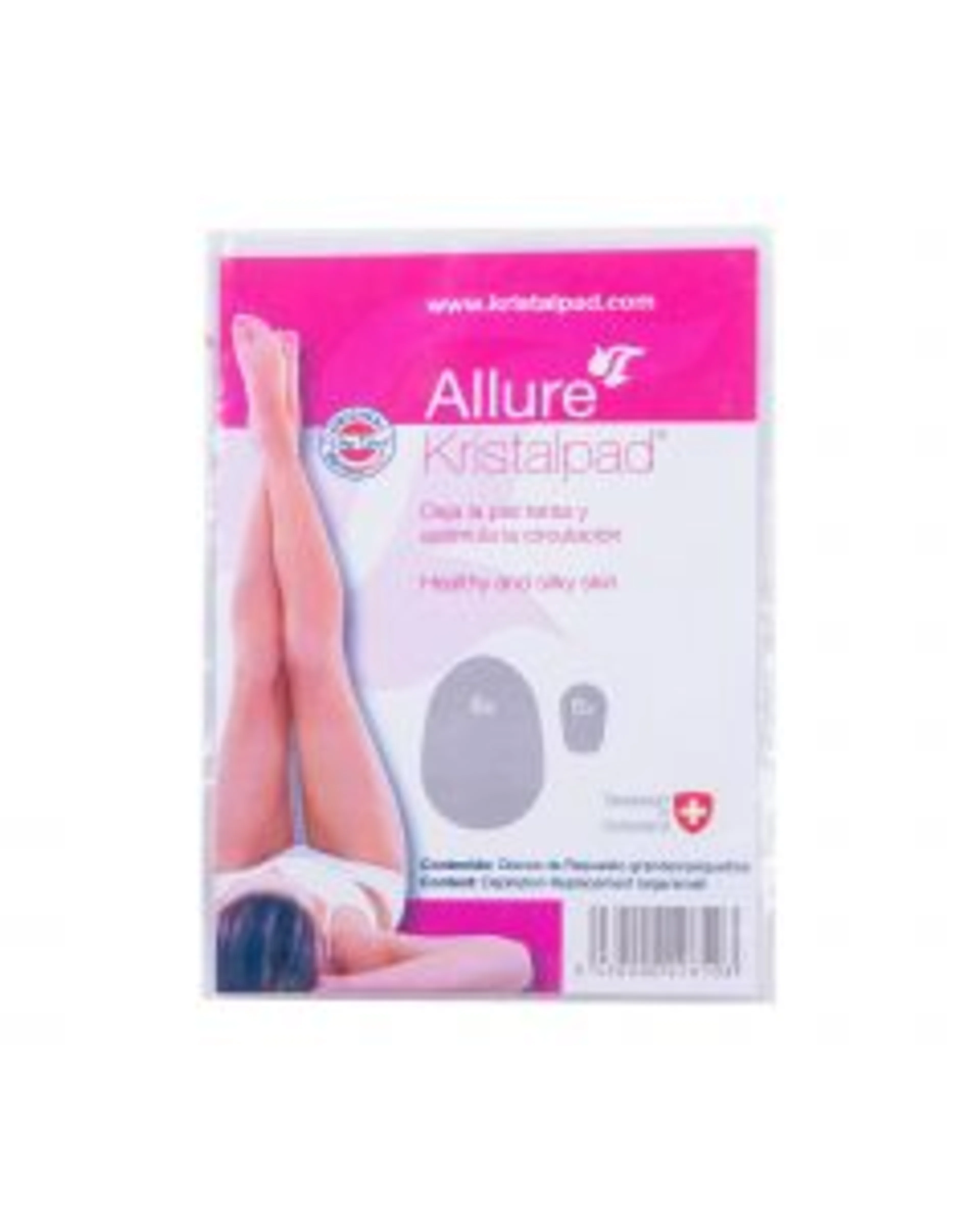 Allure kristalpad repuesto de depilacion