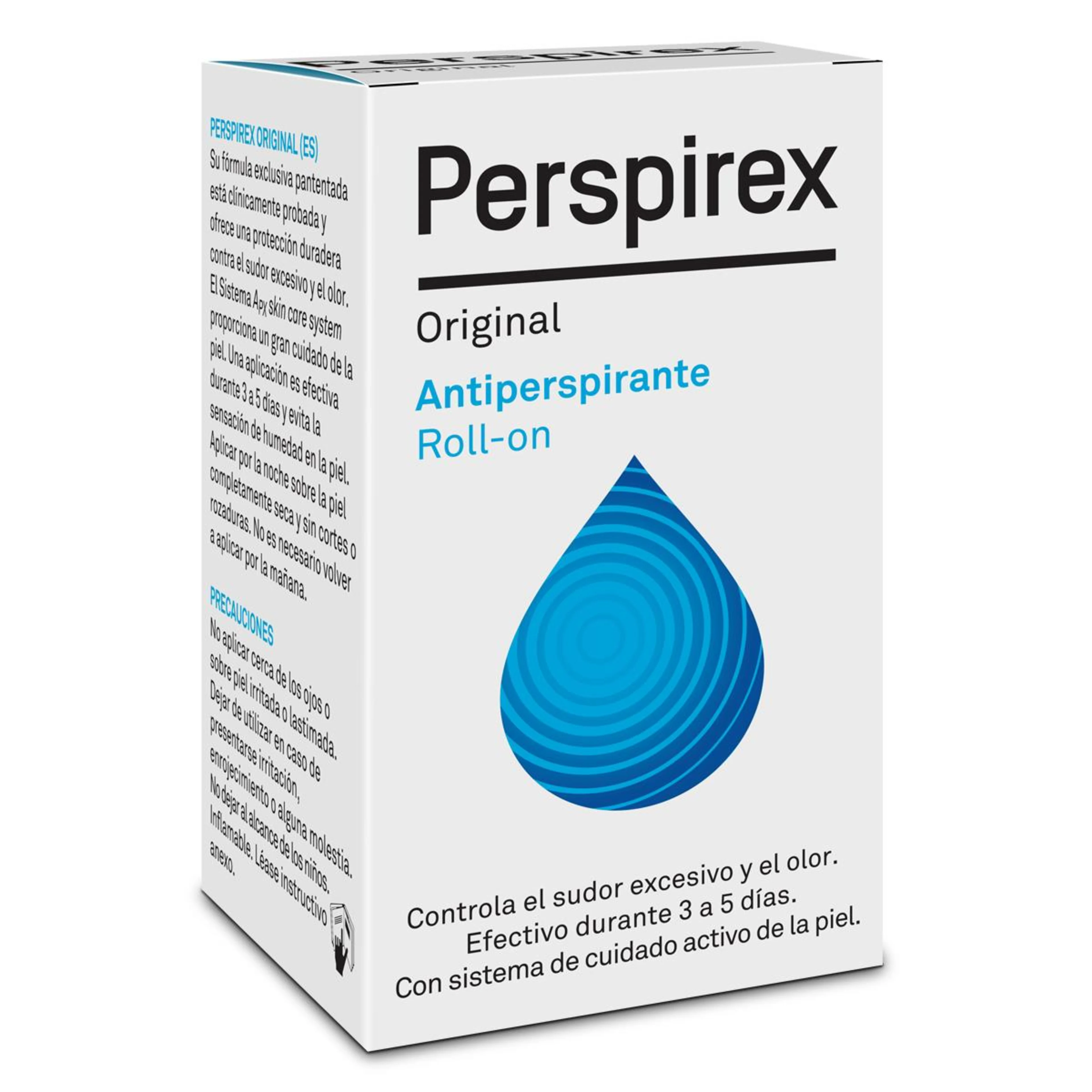 Perspirex Antiperspirante Roll On Sudoración Excesiva 20 Ml