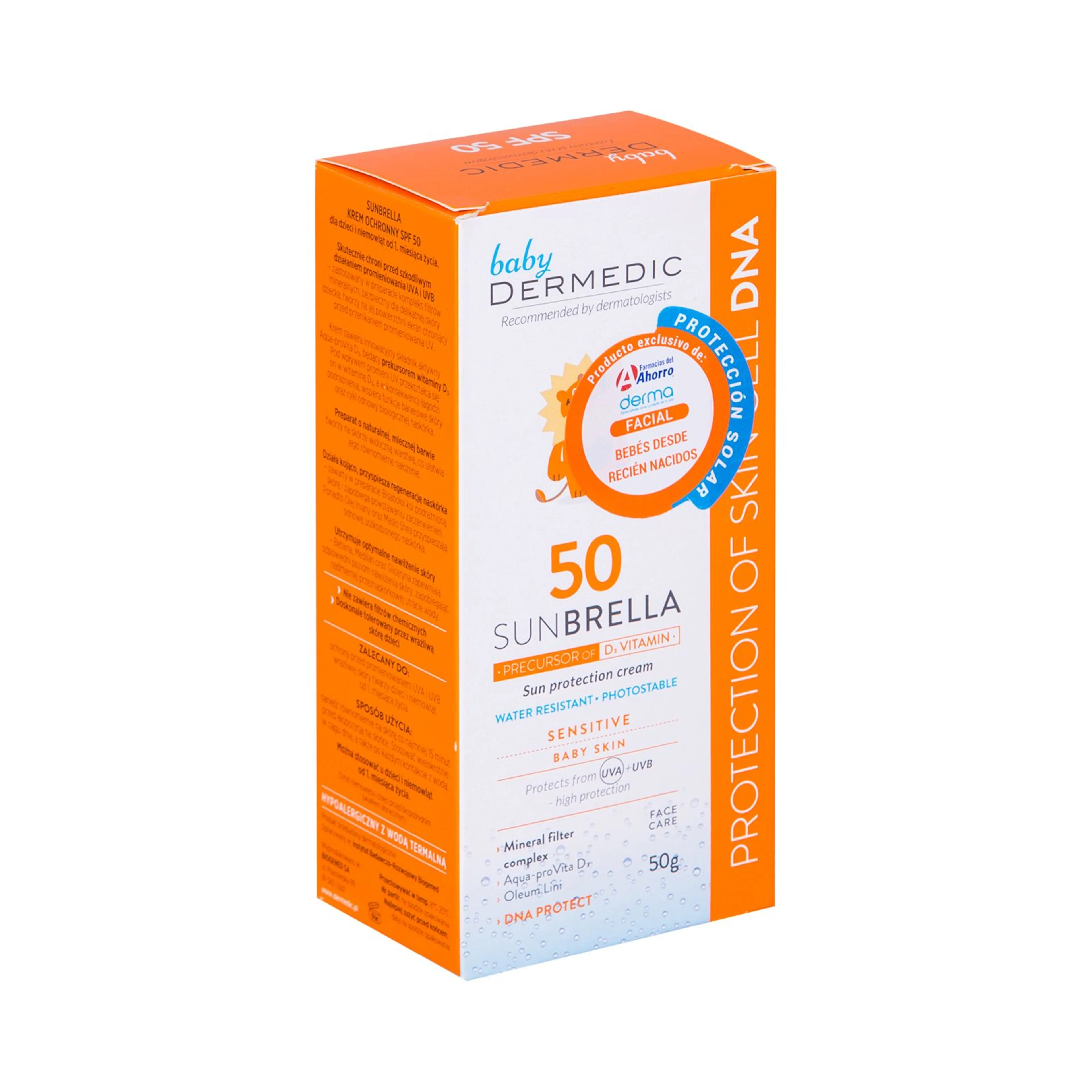Sunbrella loción sfp 50 bebes