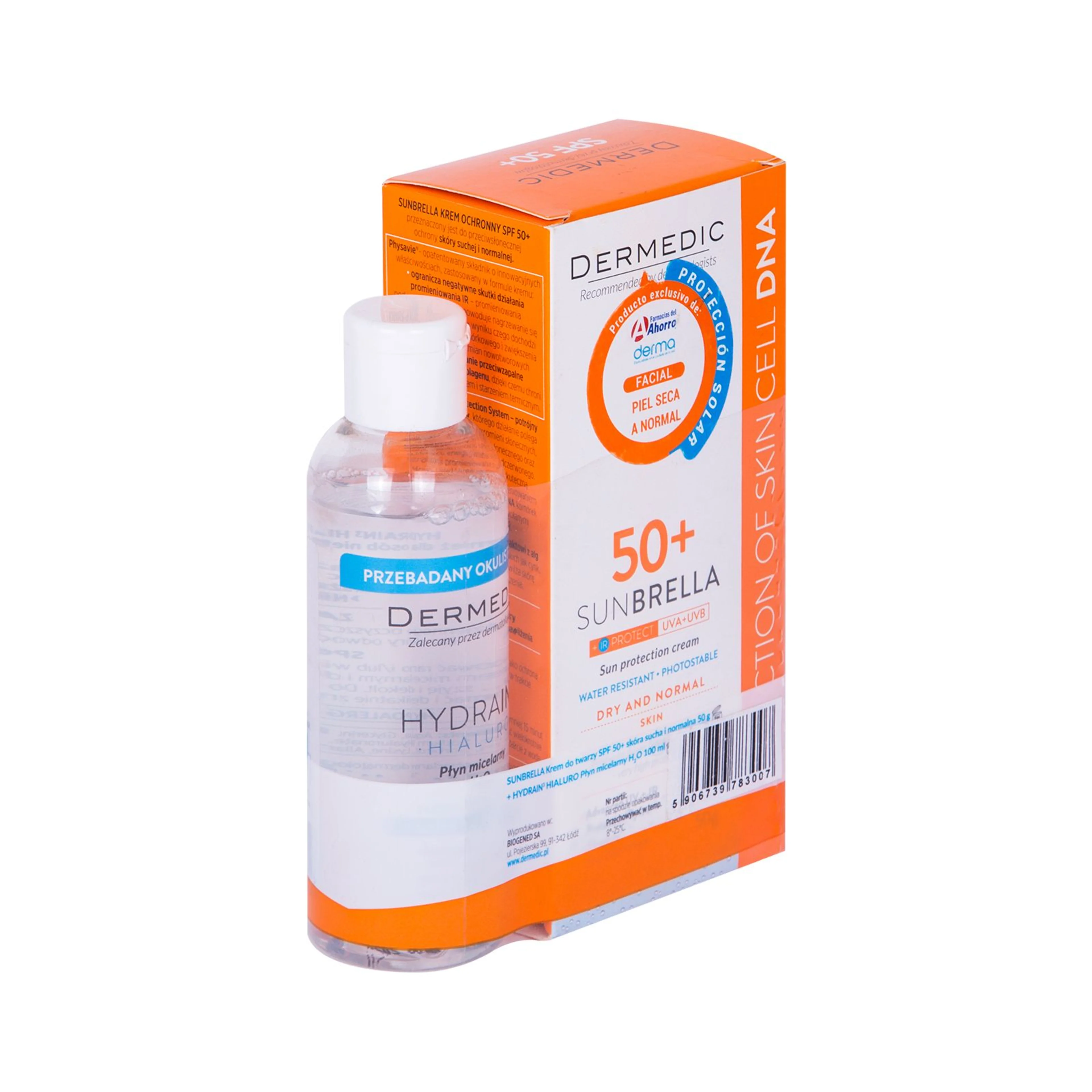 Sunbrella crema spf 50+ pieles secas y normal