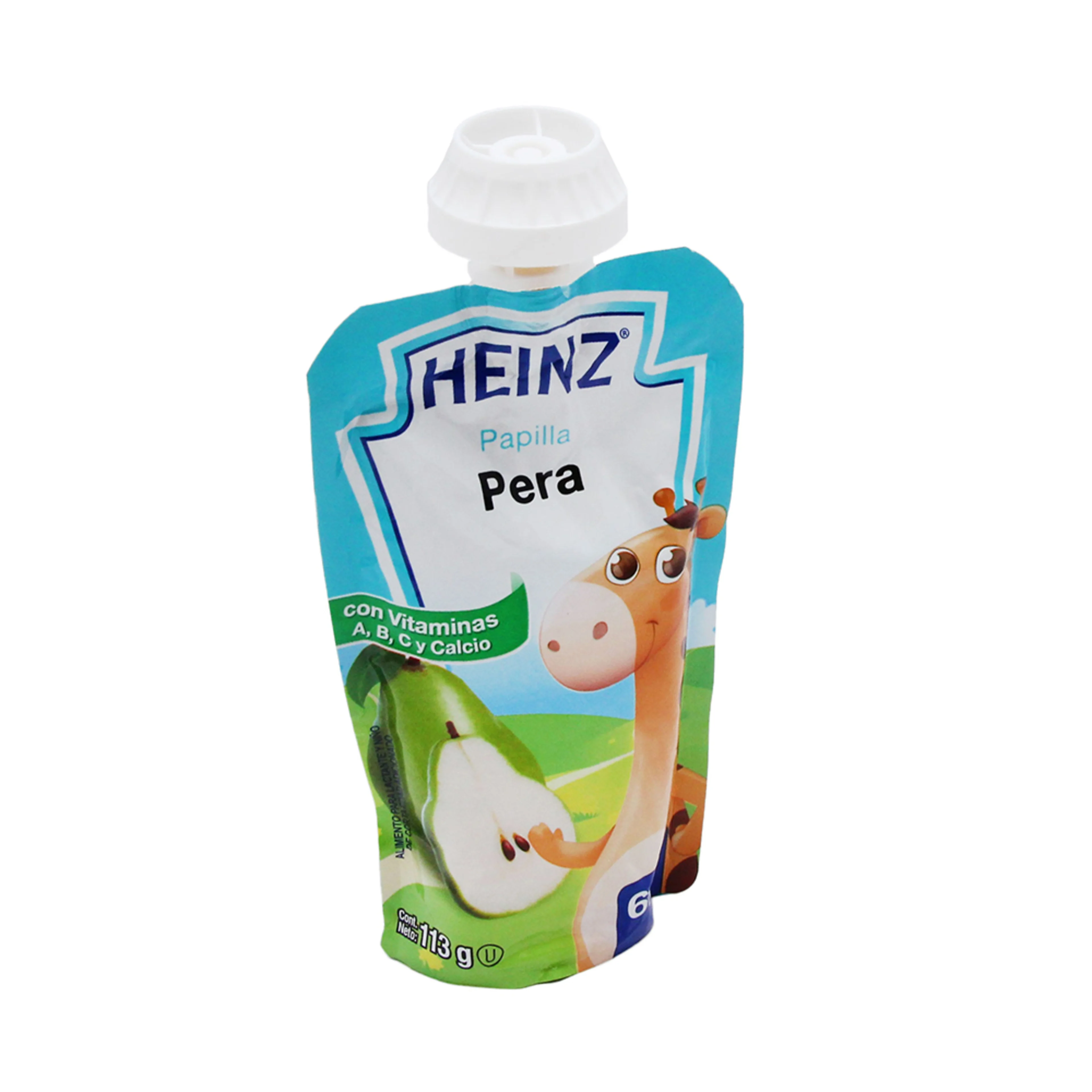 Papilla heinz de pera a partir de los 6 meses 113 gr.