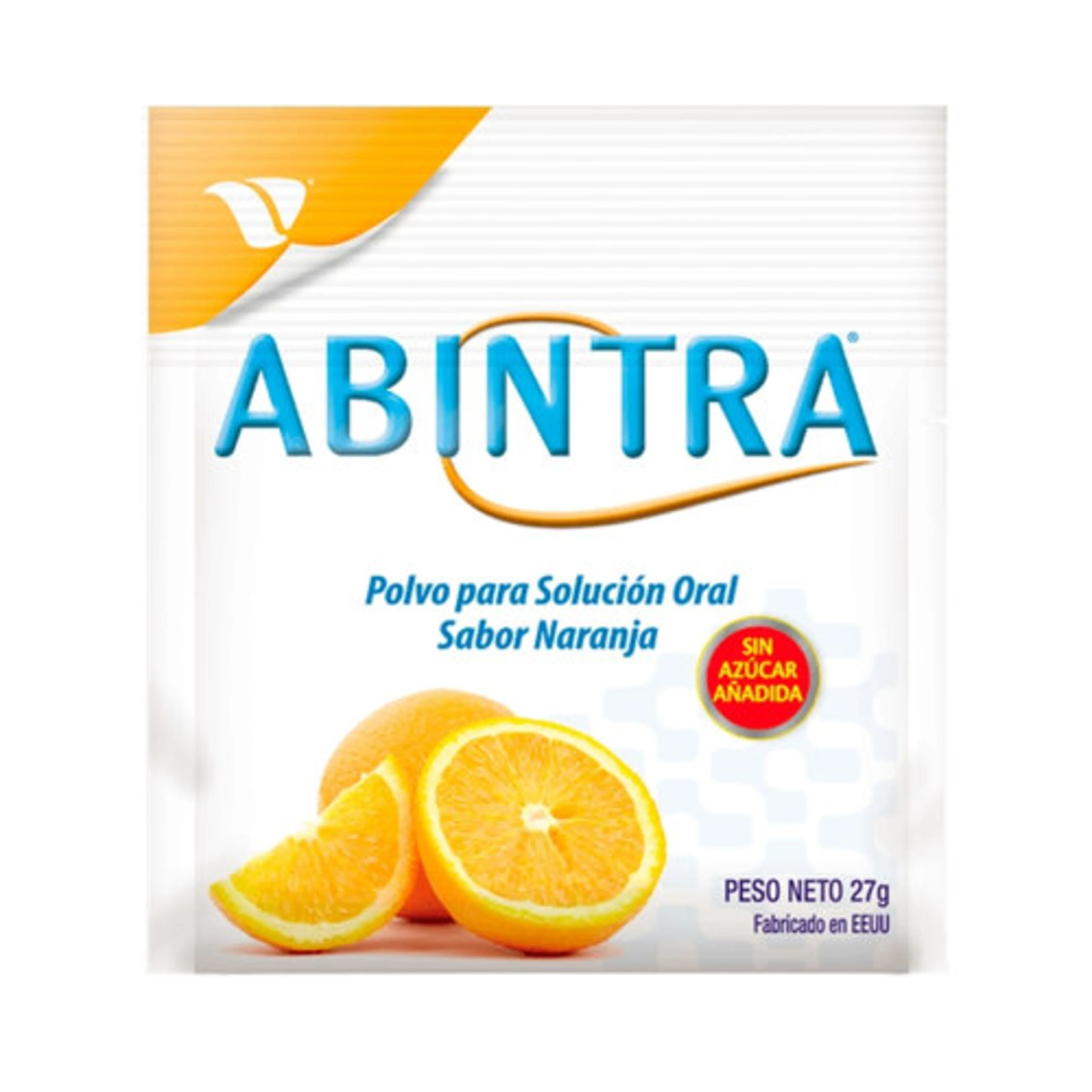 Abintra Naranja Sin Azúcar Polvo con 27 g