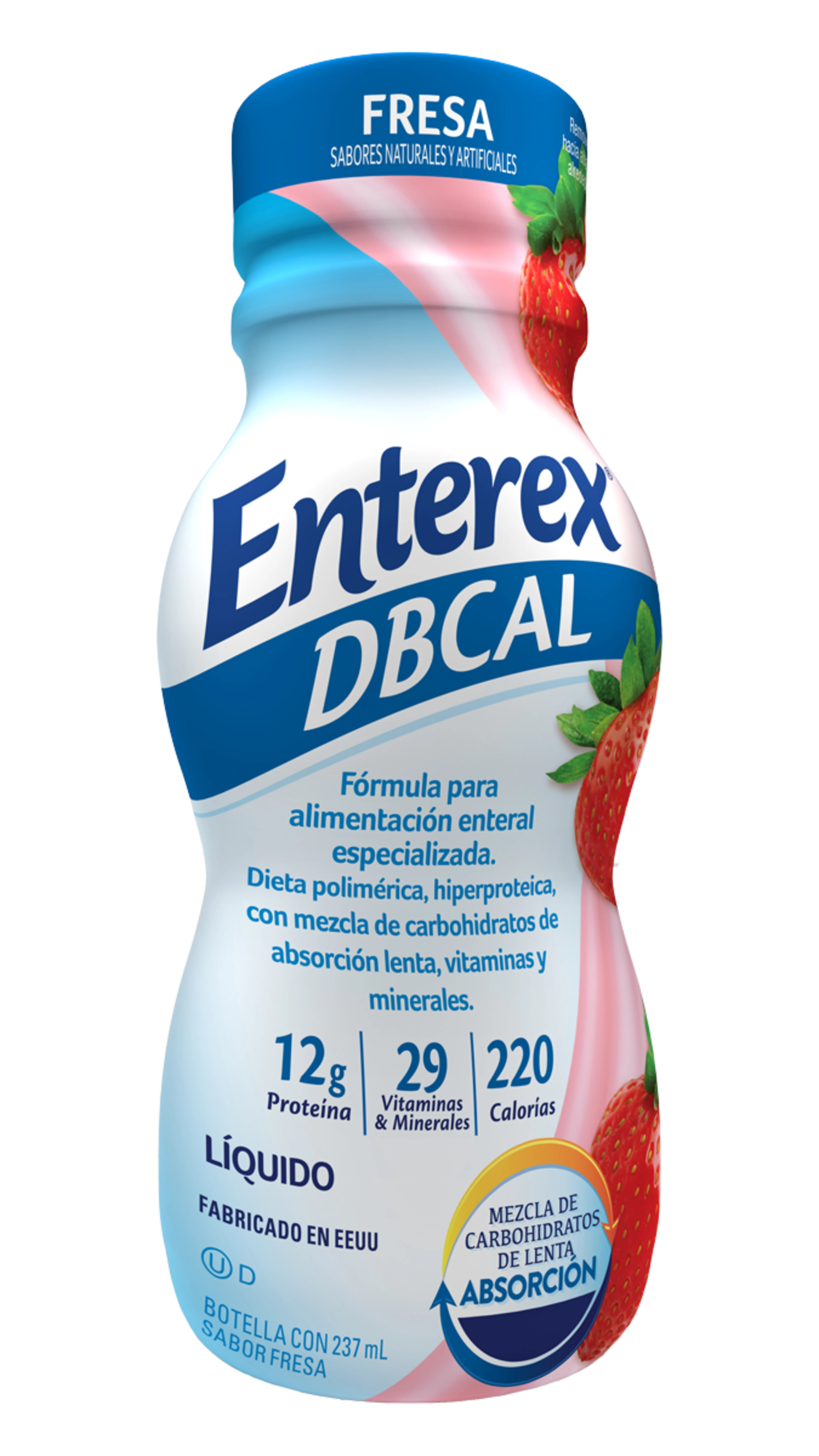 Enterex Dbcal Fresa de 237 ml