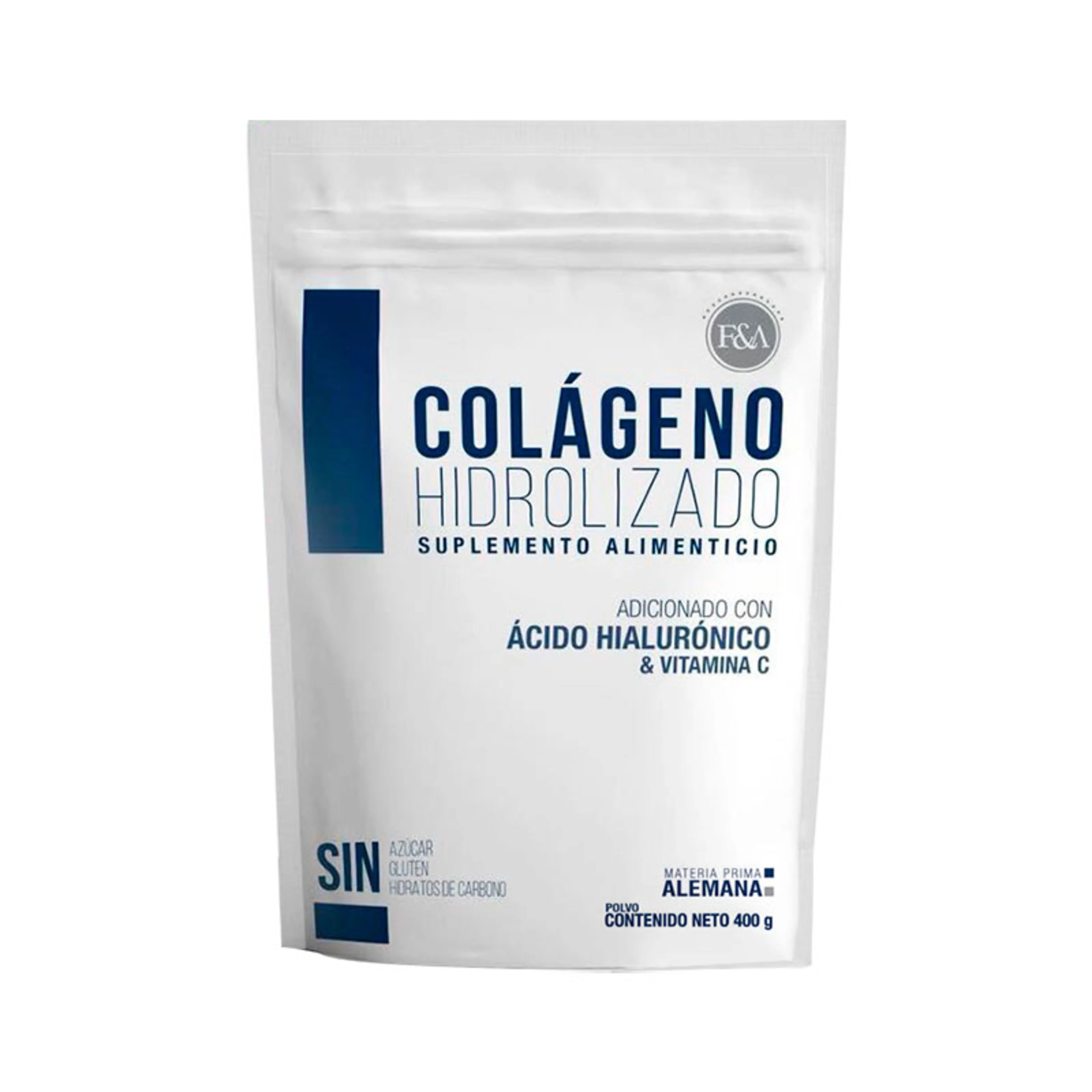 Colágeno Hidrolizado con Ácido Hialurónico con 400 g
