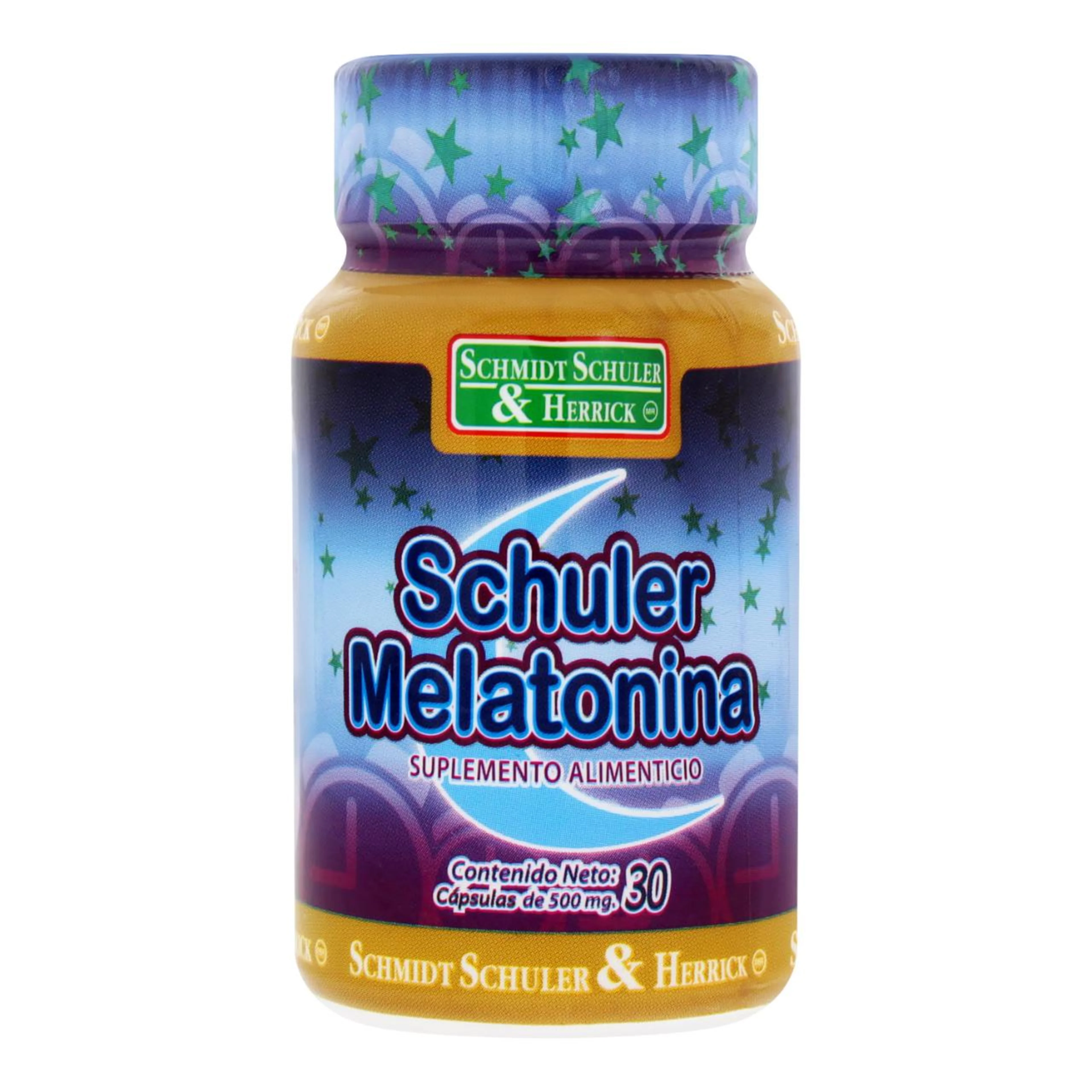 Schuler melatonina 500mg 30 cápsulas