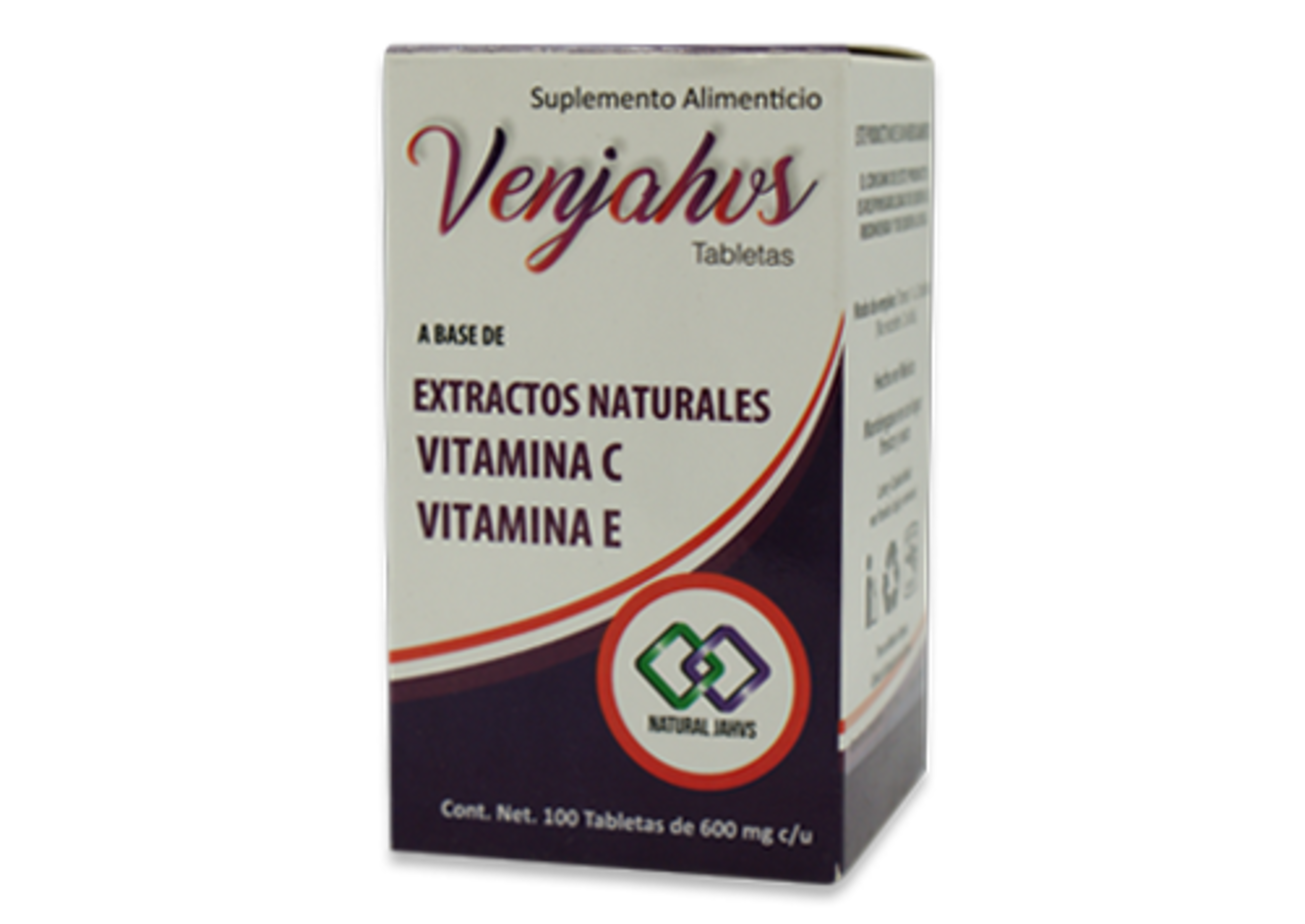 Venjahvs con 100 Tabletas de 600 mg
