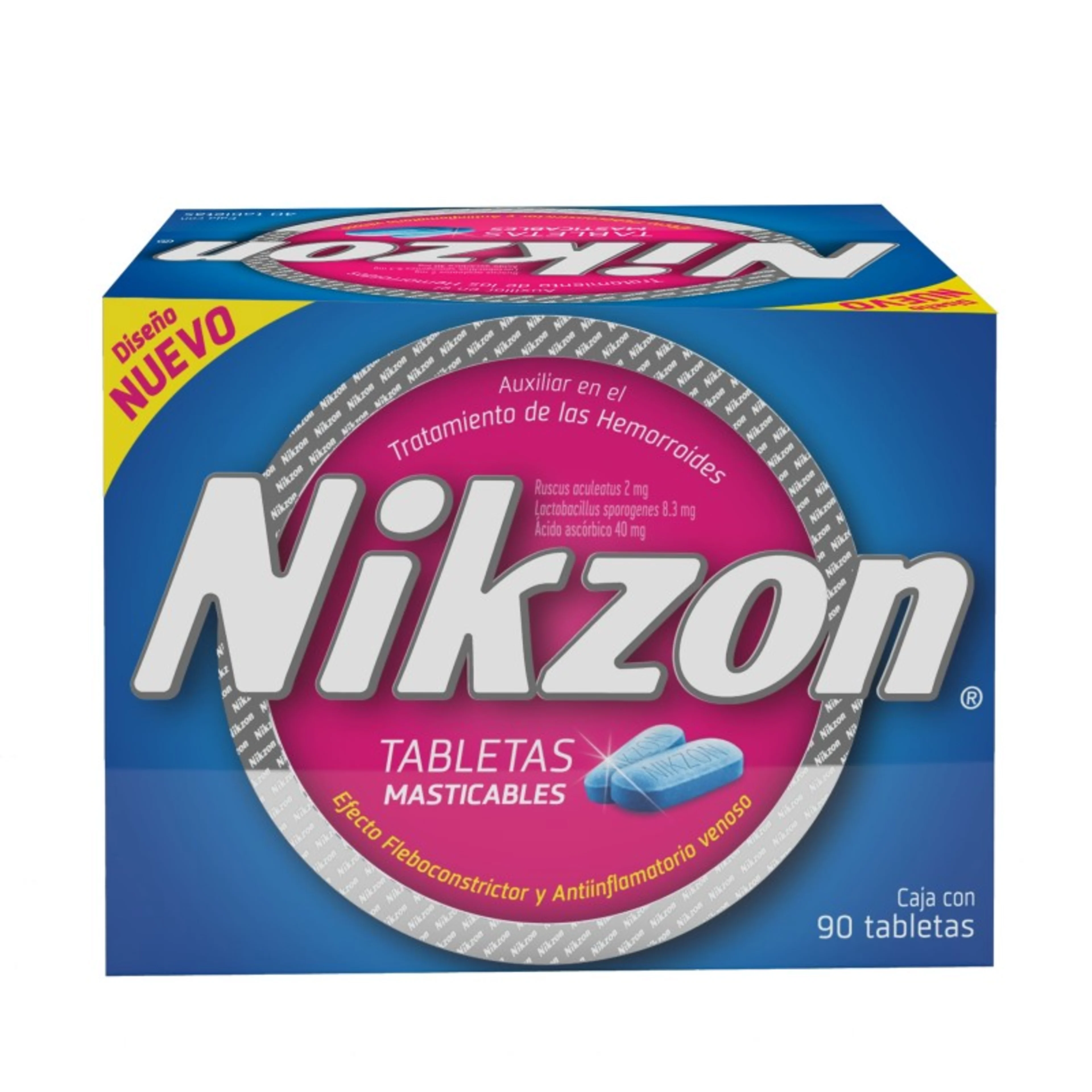 Nikzon Con 90 Tabletas