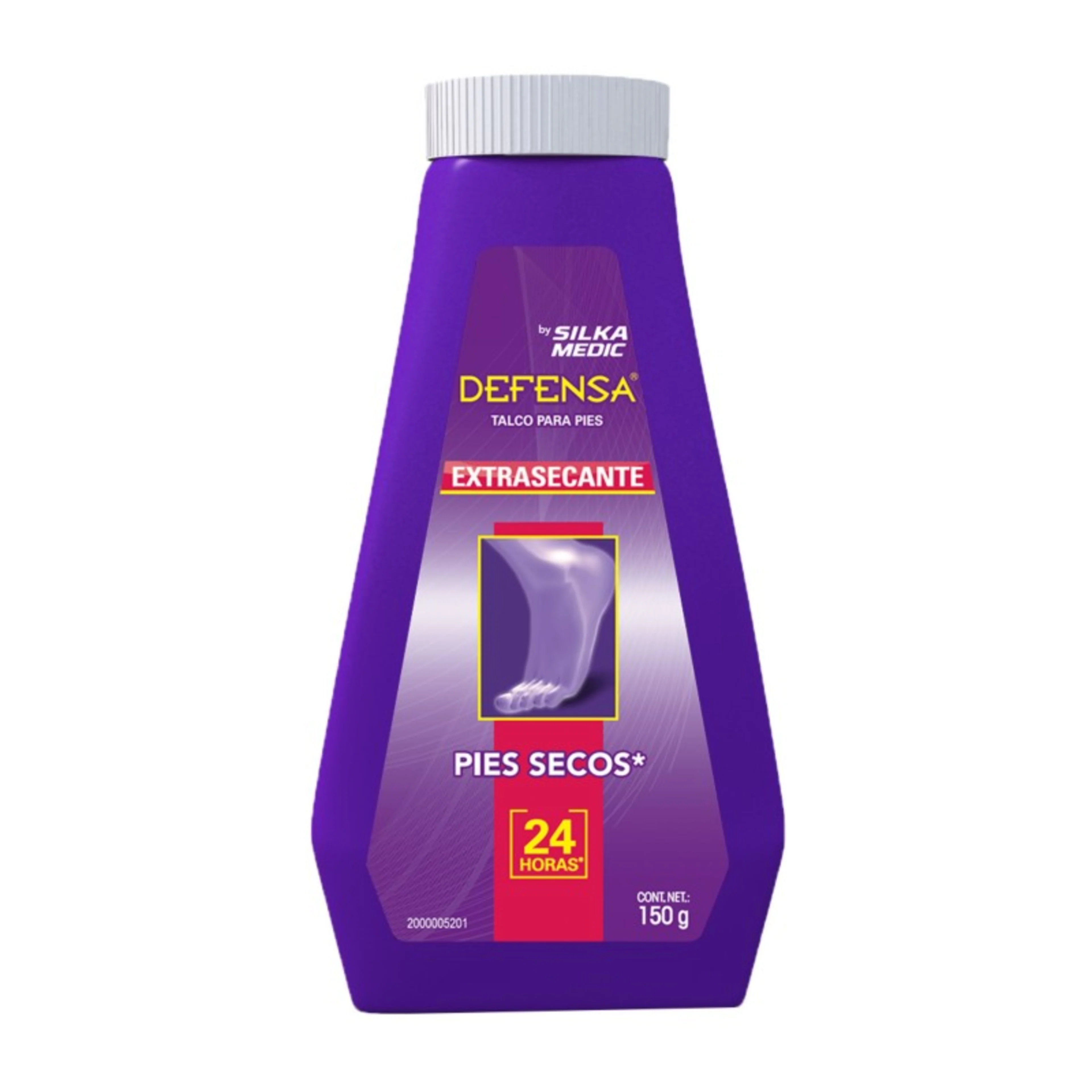 Silka Medic Extrasecante Talco Para Pies 150 Gr