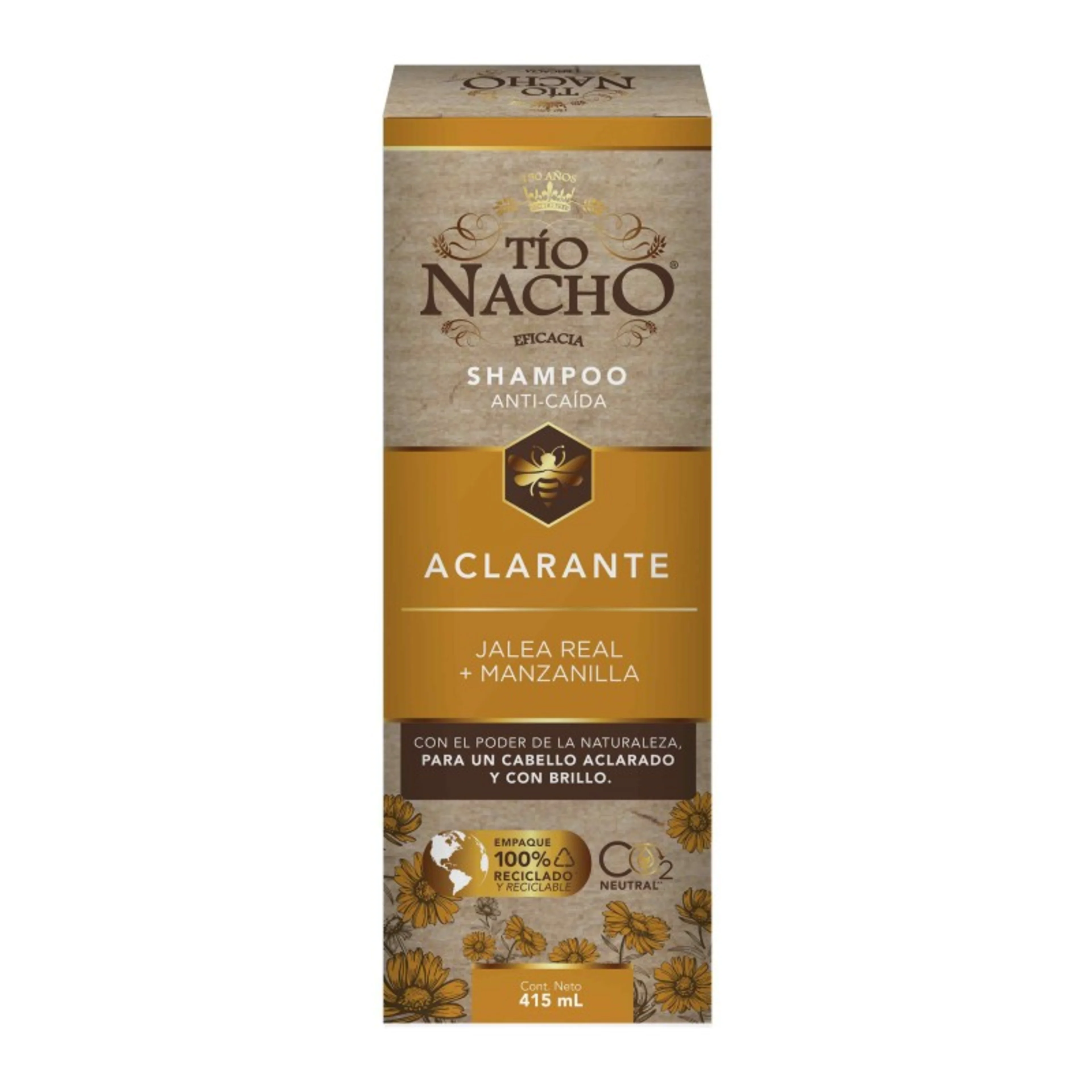 Tío Nacho Shampoo Anticaída Aclarante 415 Ml