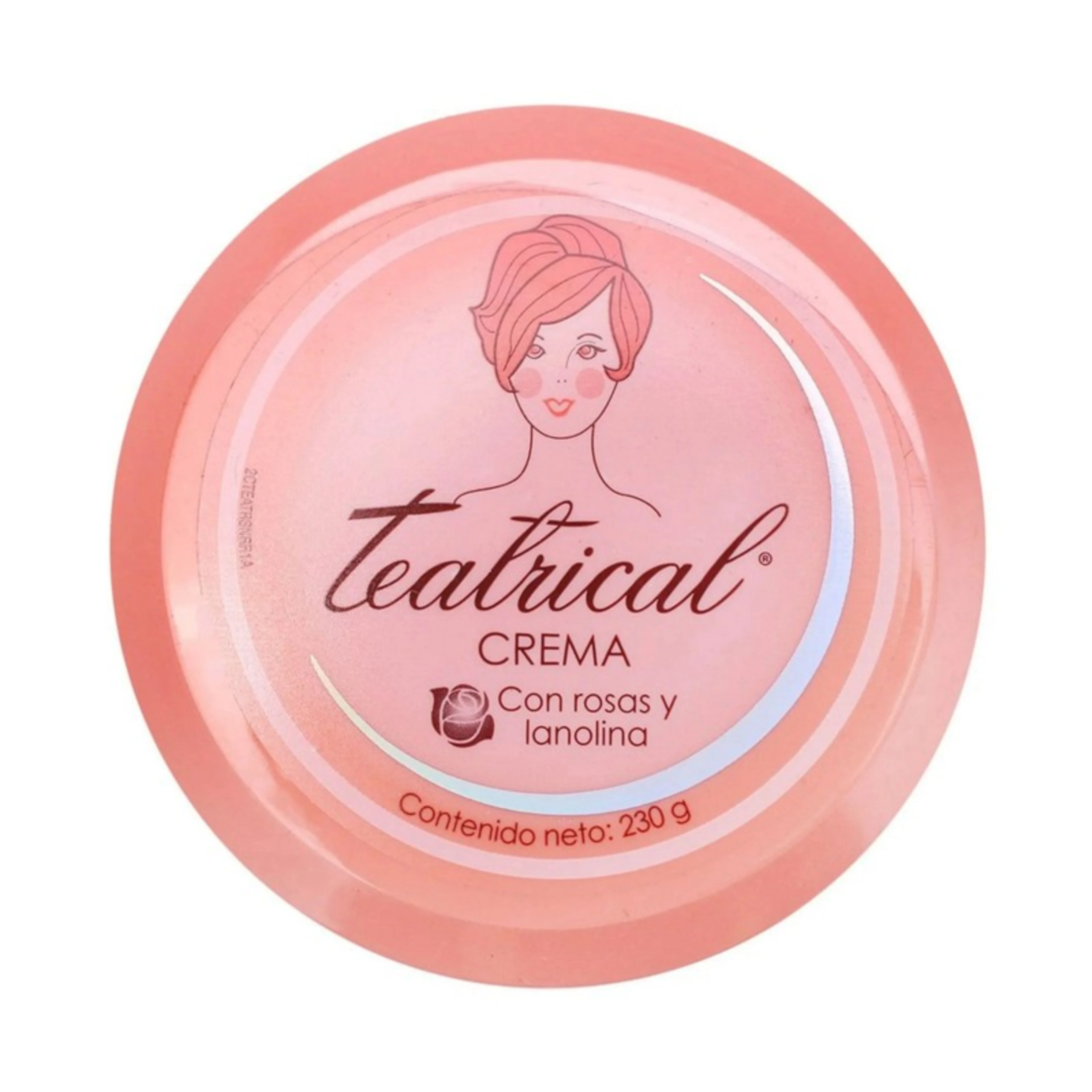 Teatrical Crema Sólida Lanolina Y Rosas 230 G