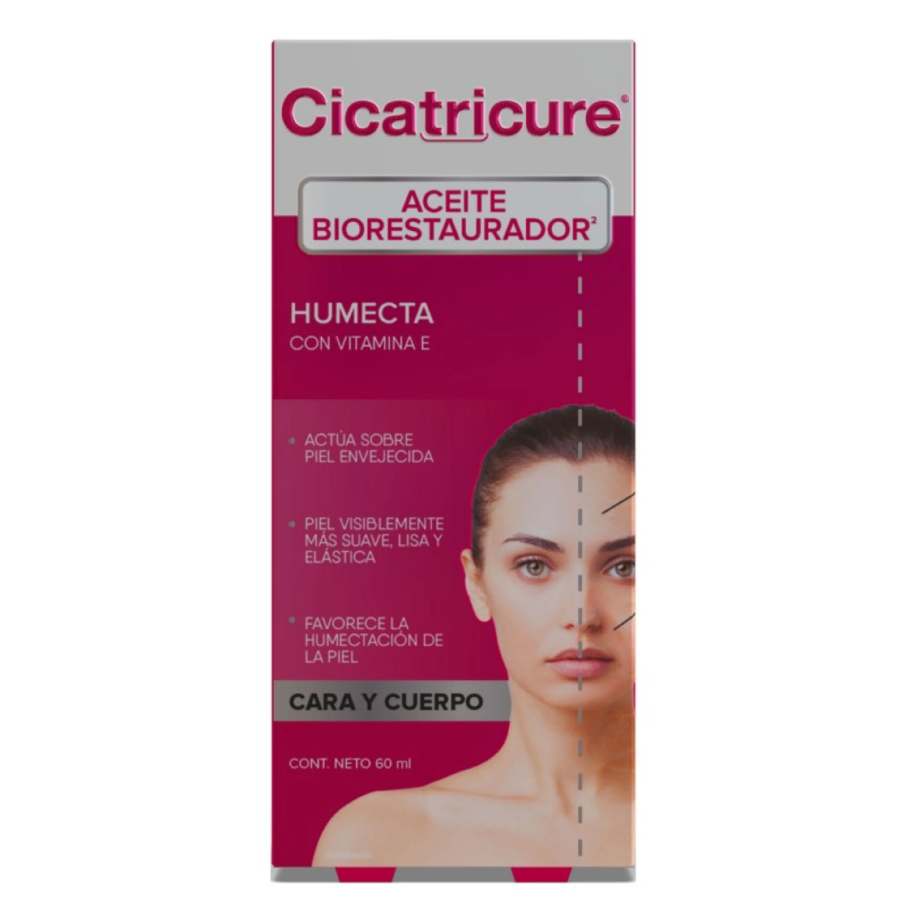 Cicatricure Aceite Biorestaurador Cara Y Cuerpo 60 Ml