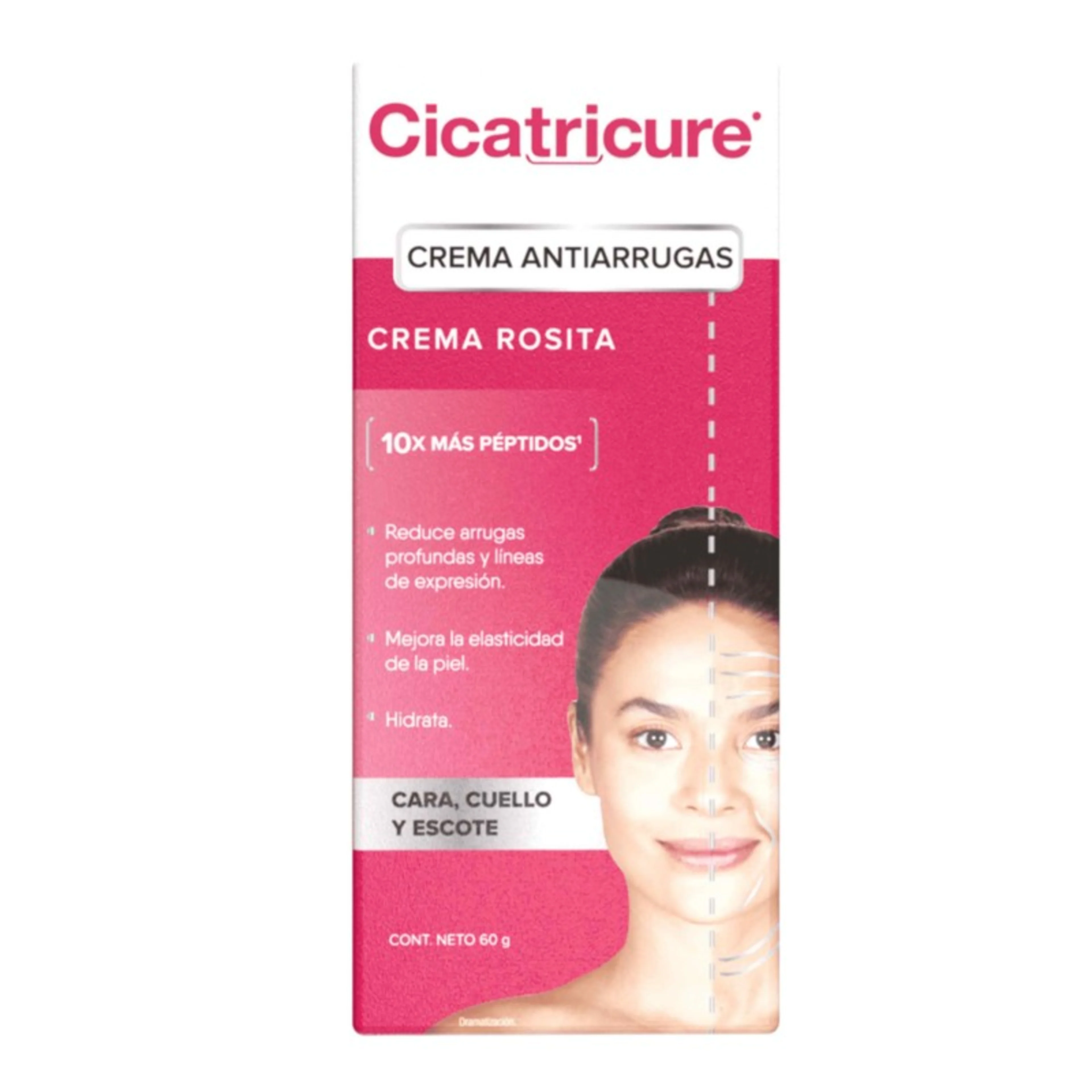 Cicatricure Crema Antiarrugas Cara, Cuello Y Escote 60 Ml