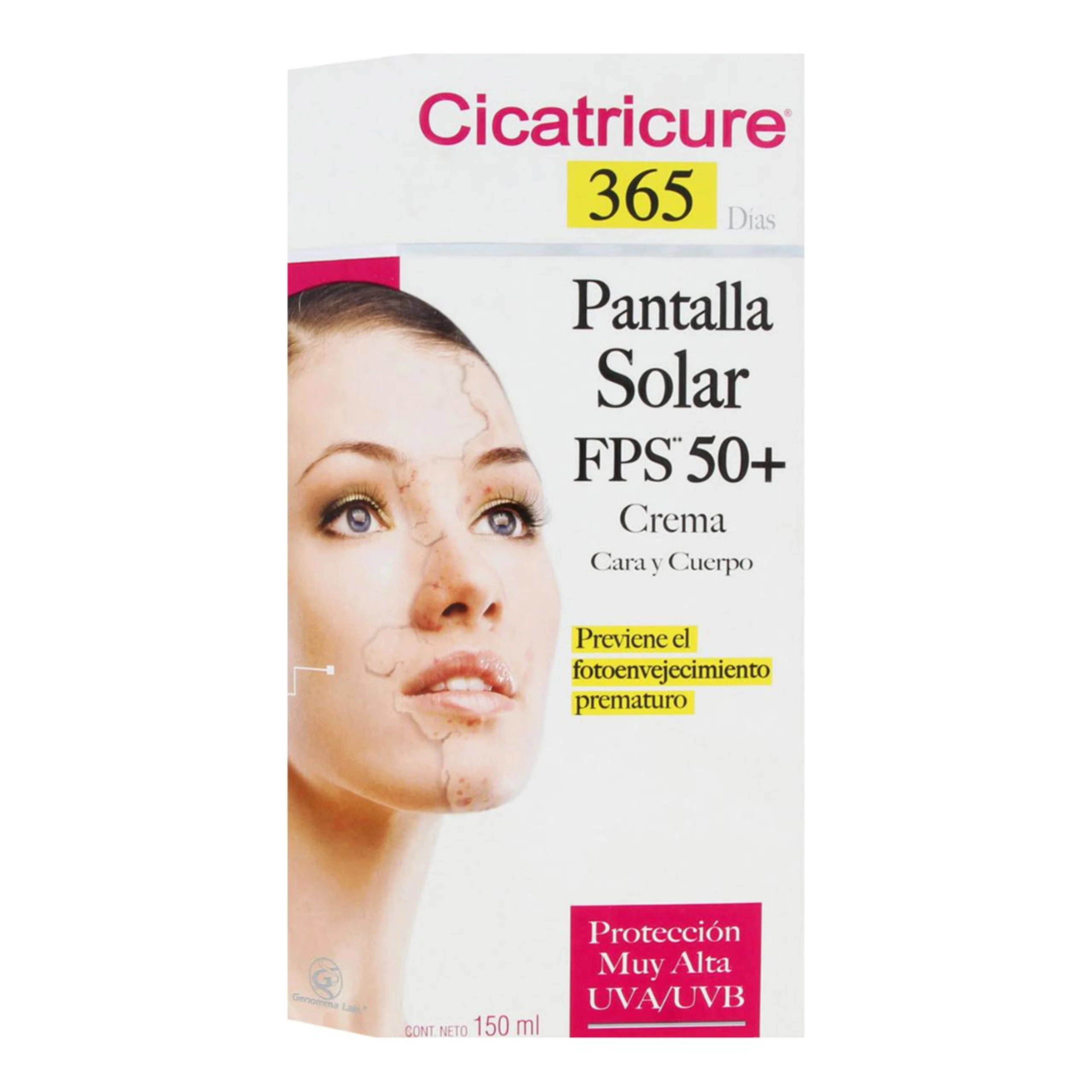 Cicatricure Protector Solar Fps 50+ Cara Y Cuerpo 125 Ml