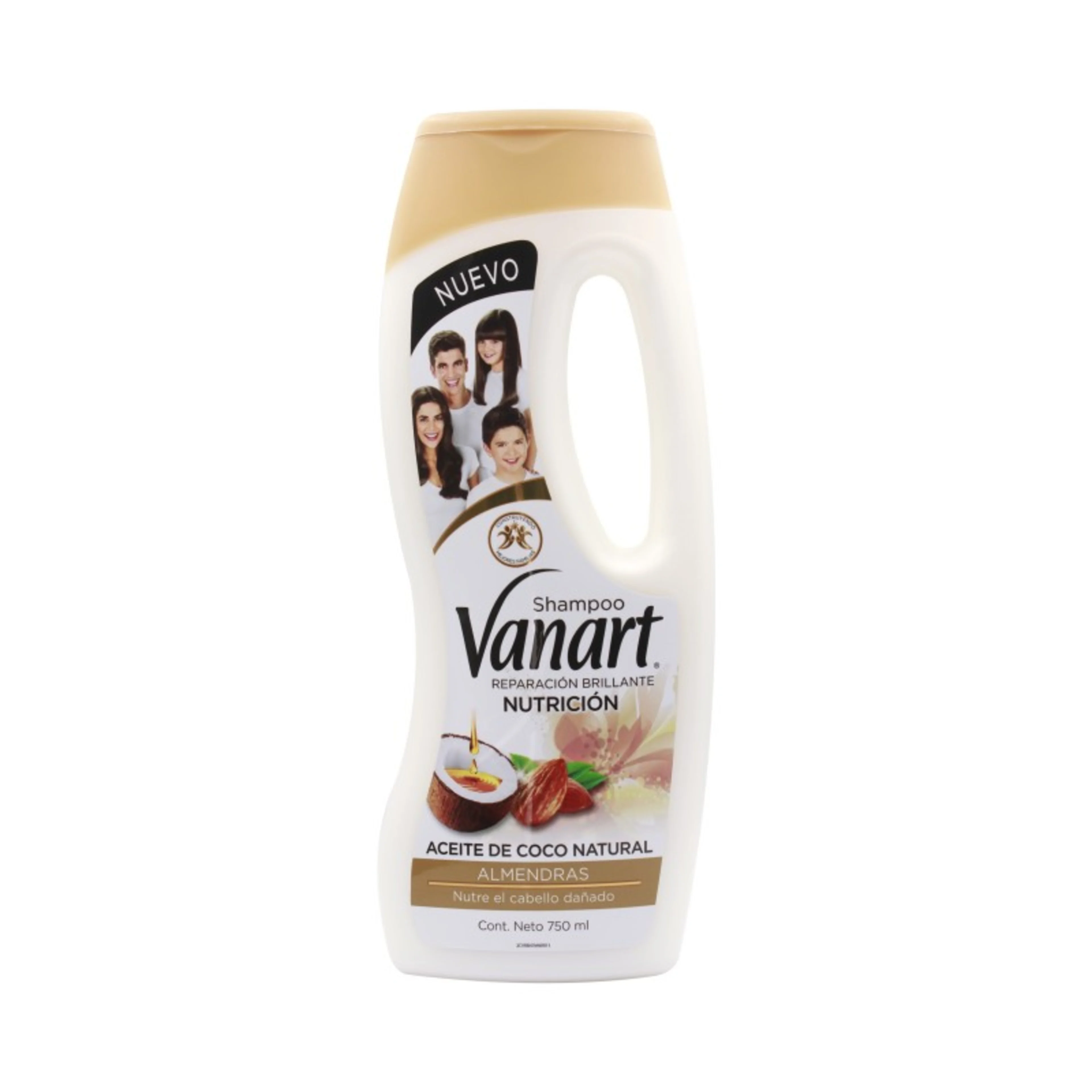 Vanart Reconstrucción Shampoo Coco Sábila 750 Ml