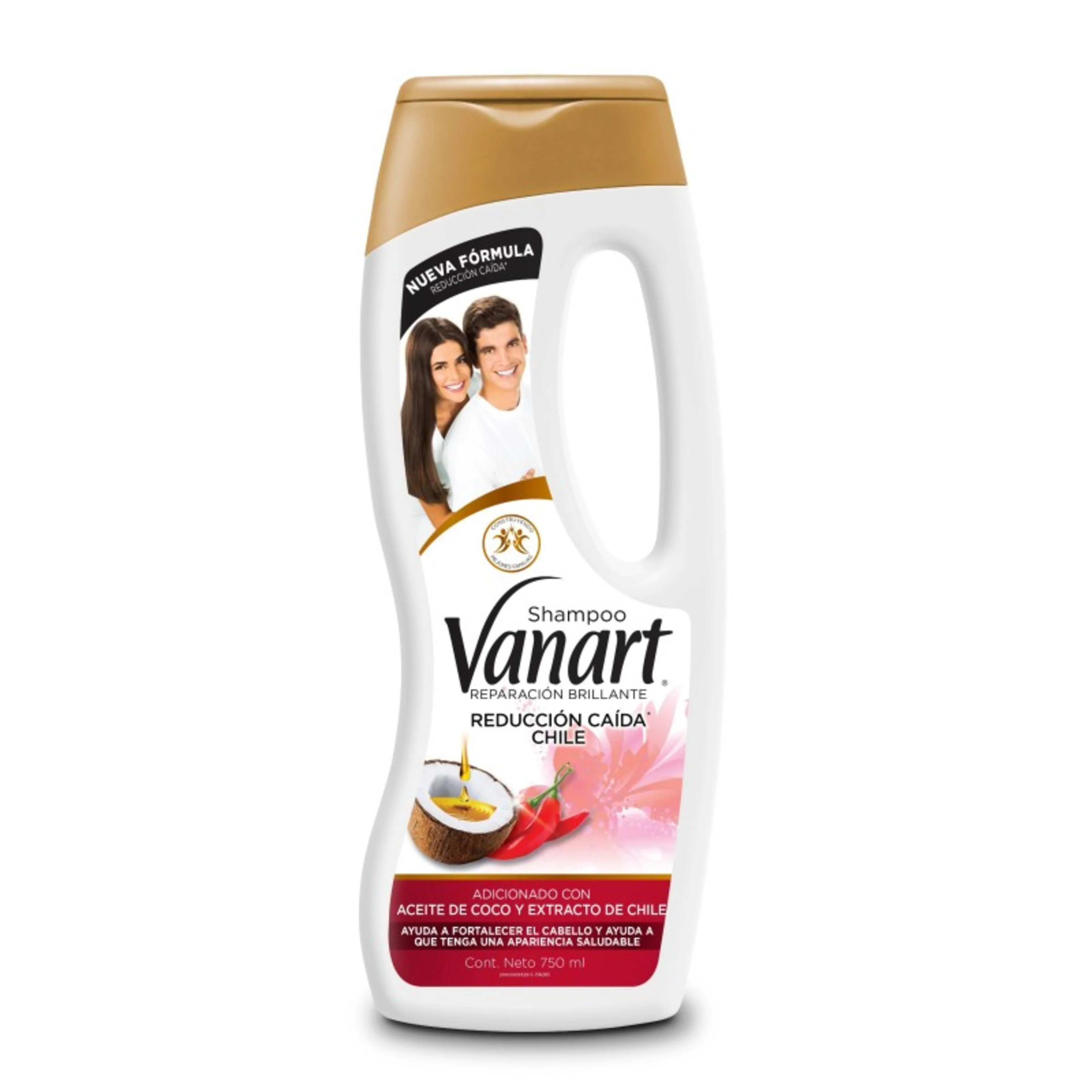 Vanart Shampoo Reducción Caída Chile Con 750 Ml