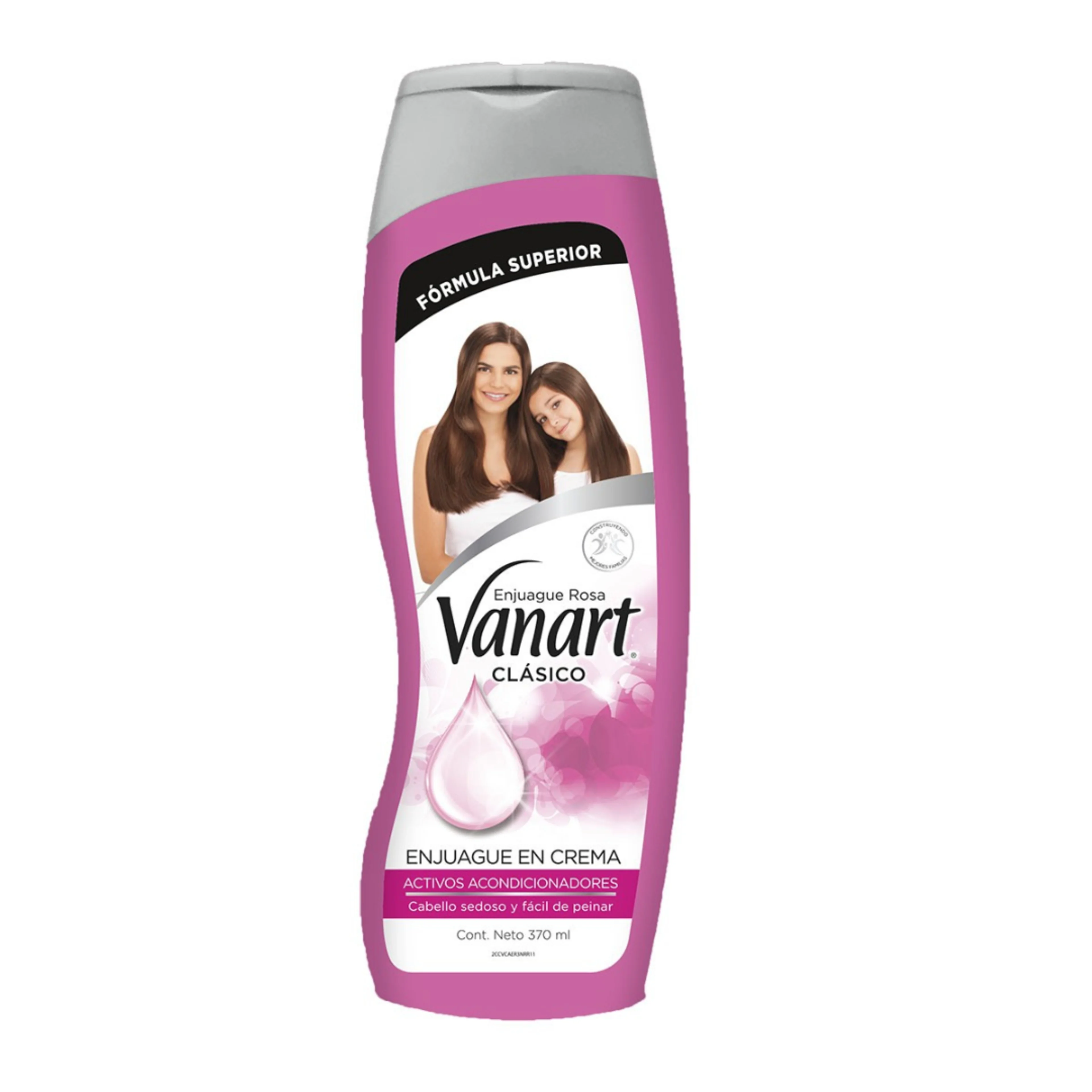 Vanart enjuague rosa 370 ml