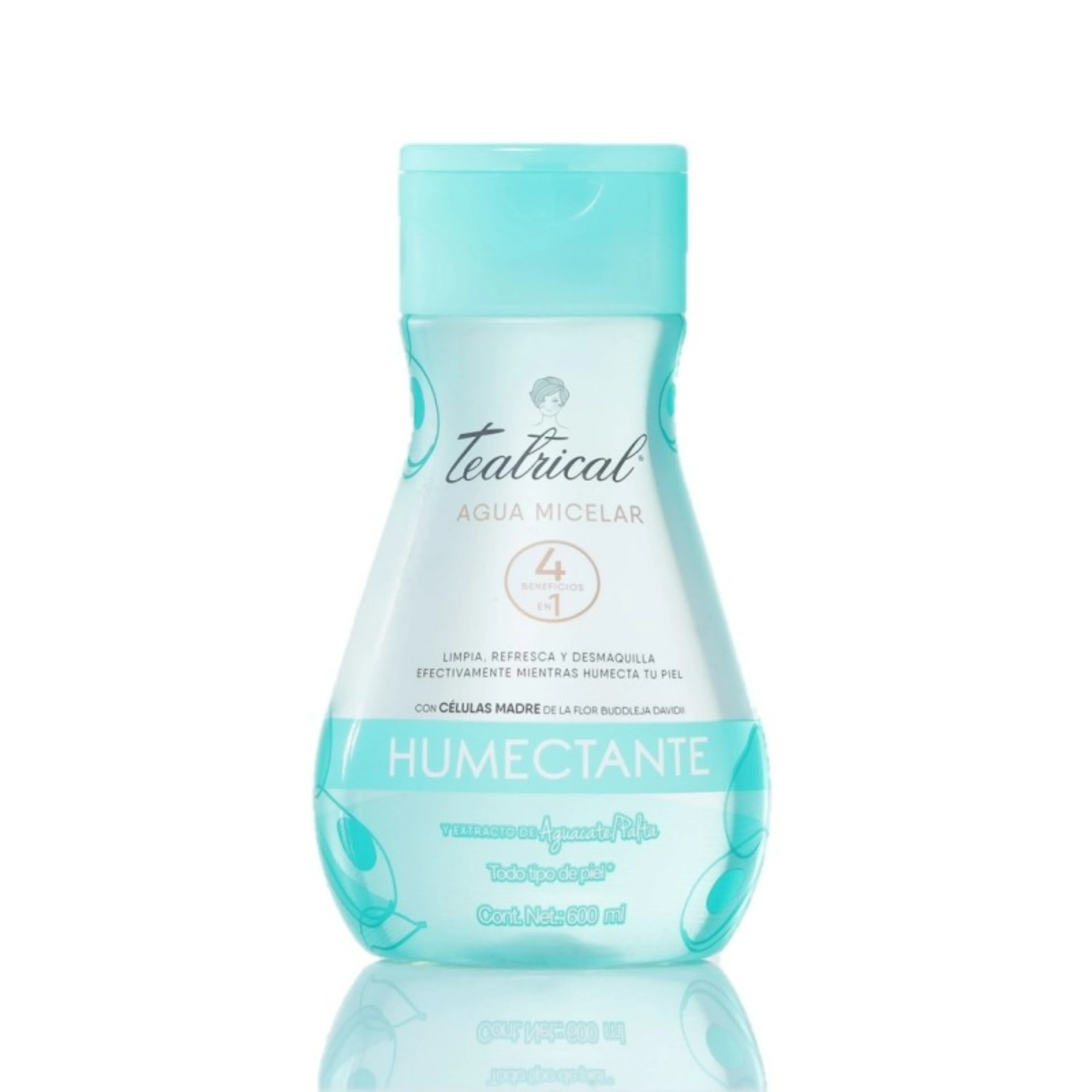 Teatrical Agua Micelar Humectante 600 Ml
