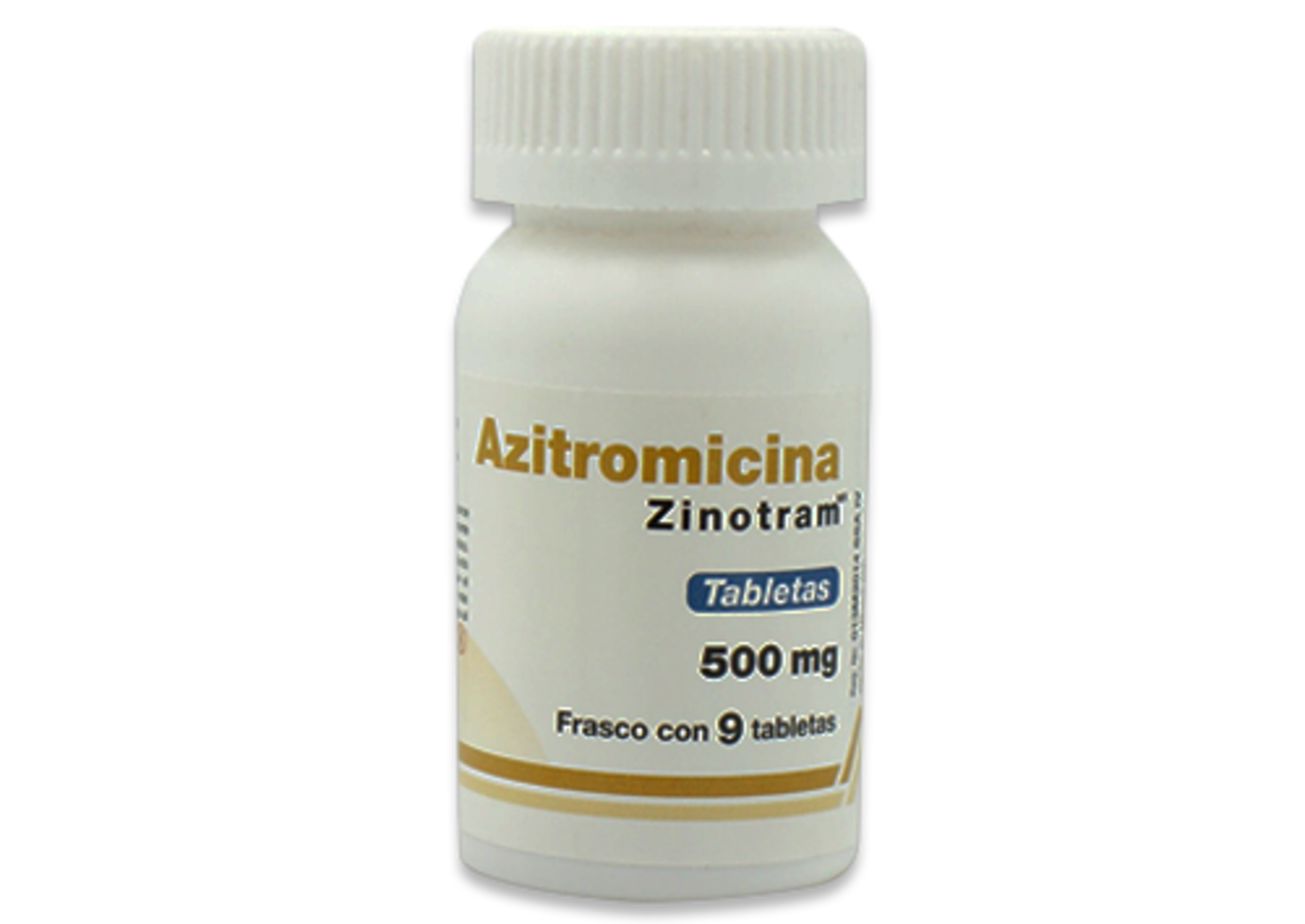 Zinotram Azitromicina 500 Mg Con 9 Tabletas