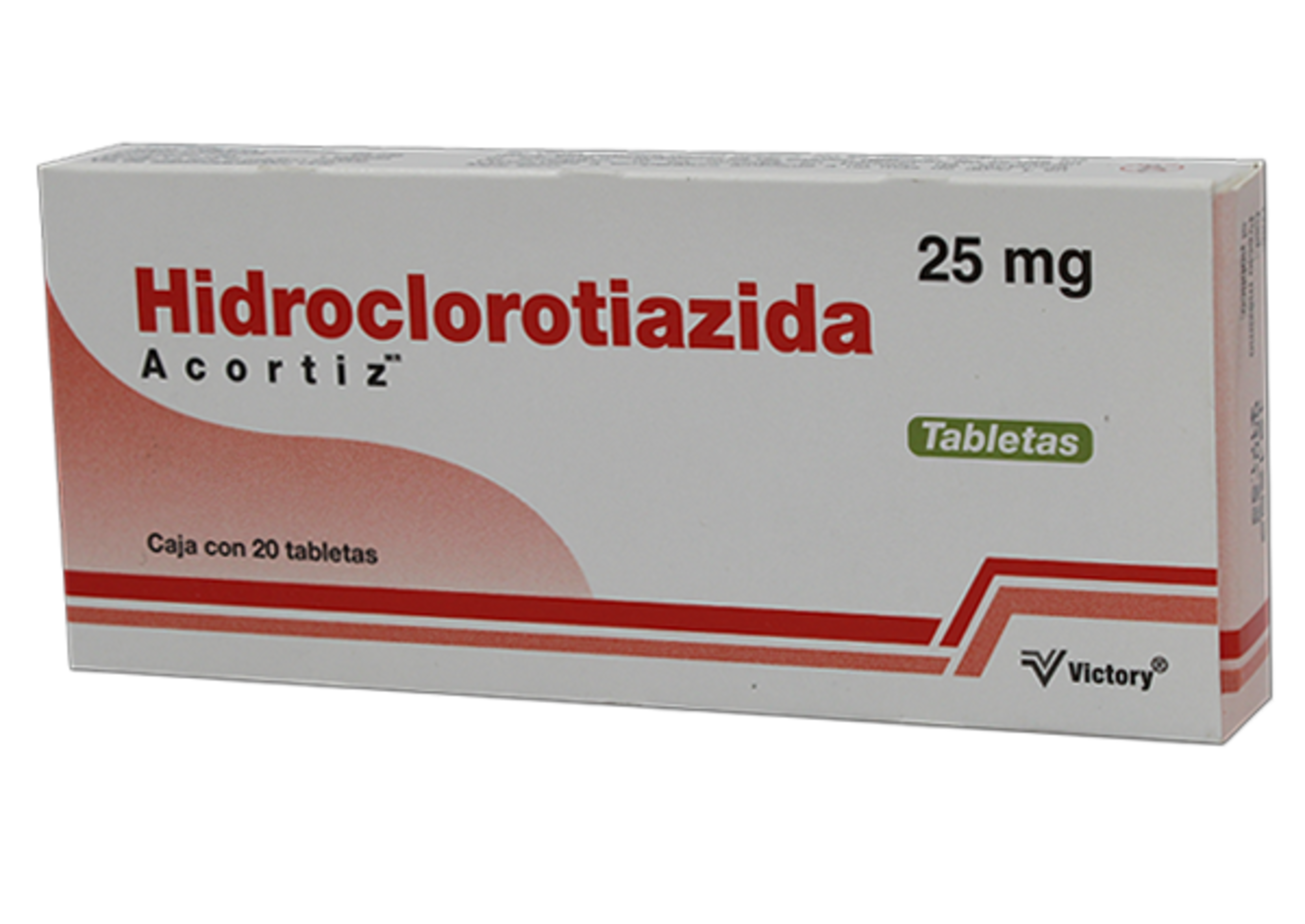 Acortiz 25 Mg Con 20 Tabletas