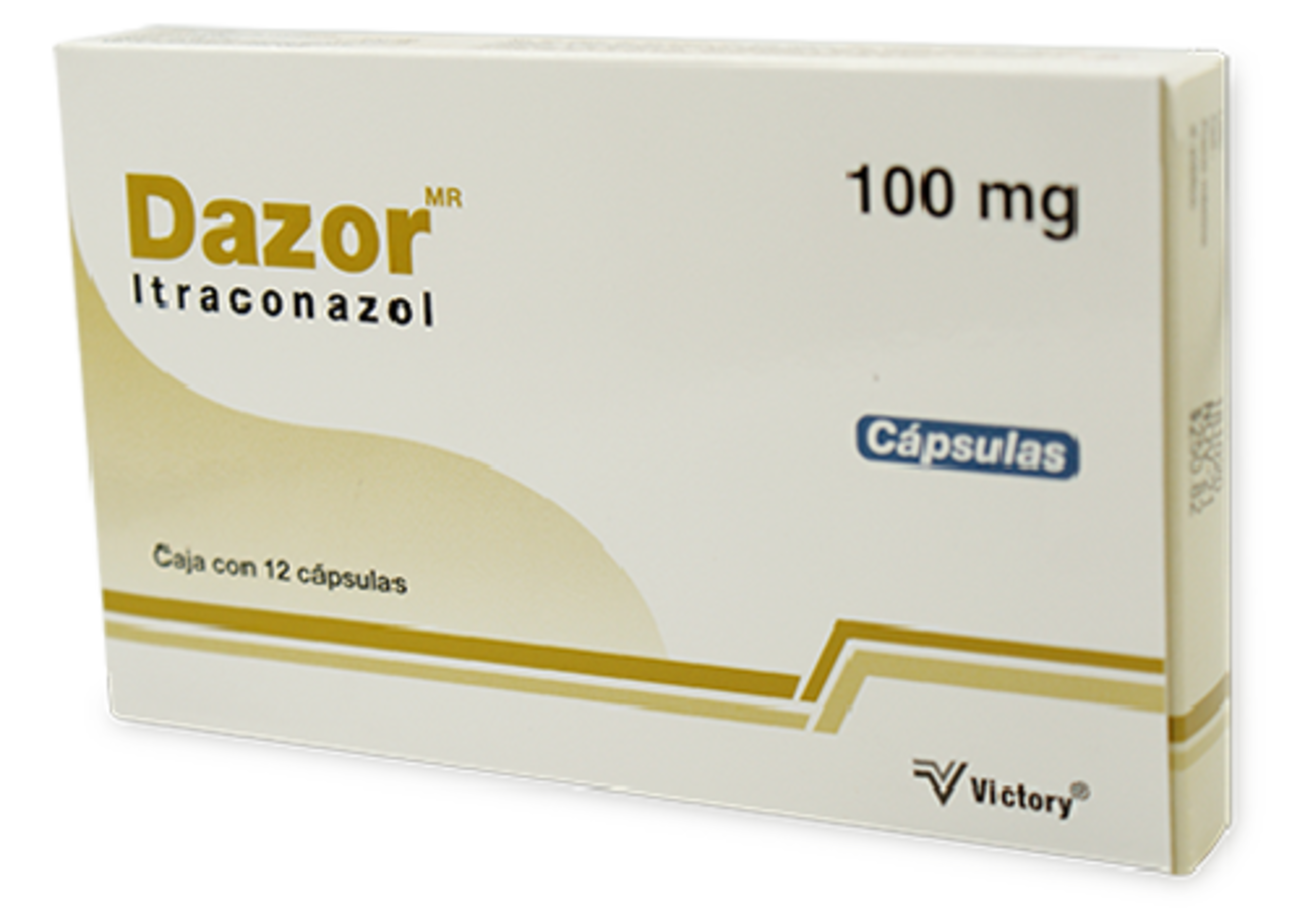 Dazor 100 Mg Con 12 Cápsulas