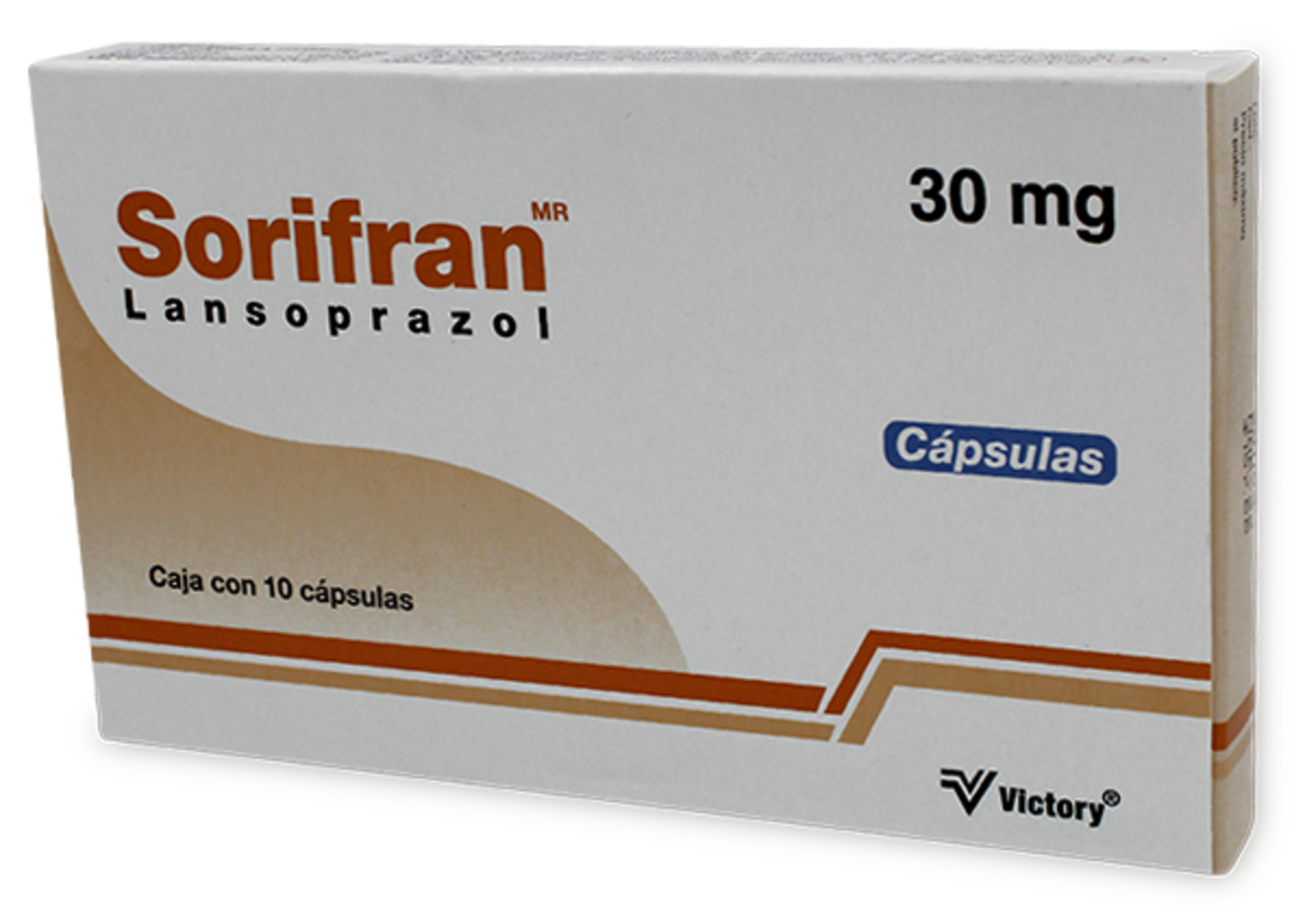 Sorifran 30 Mg Con 10 Cápsulas