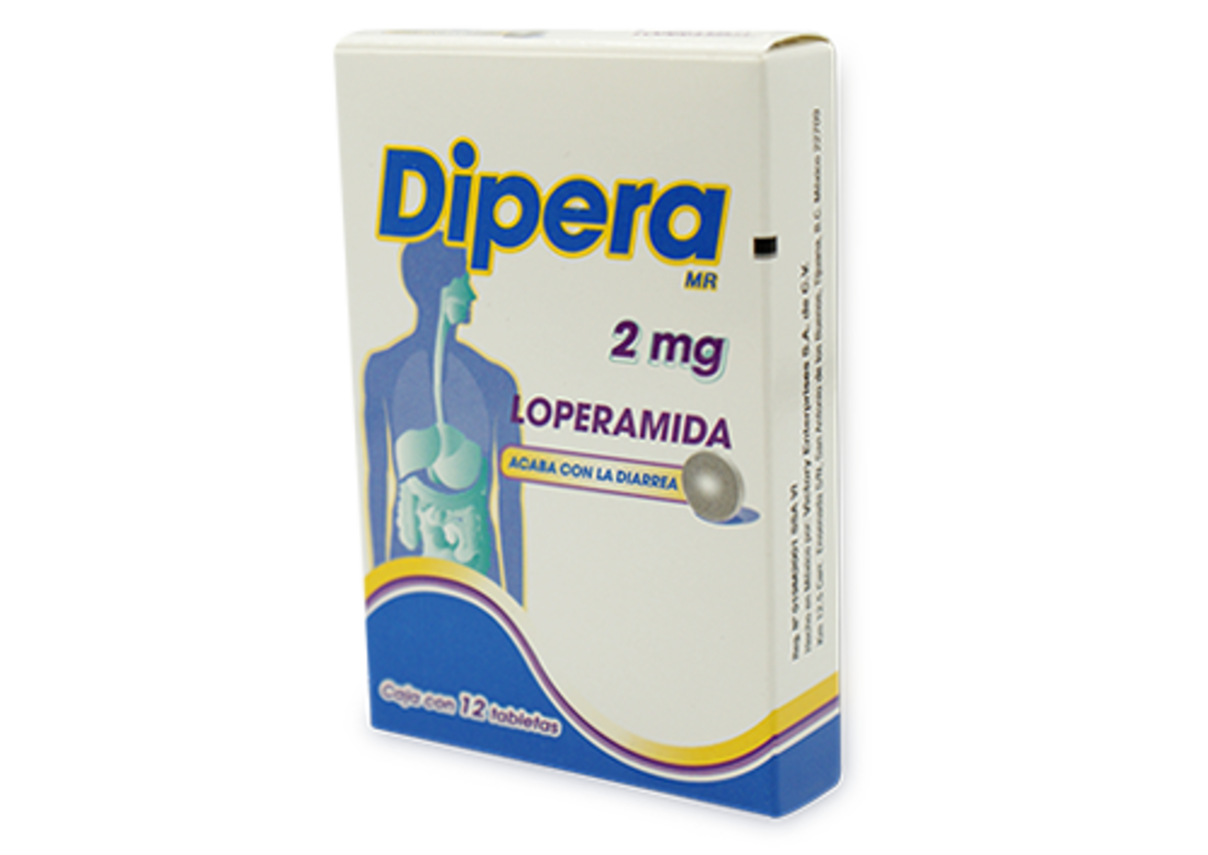 Dipera 2 Mg Con 12 Tabletas
