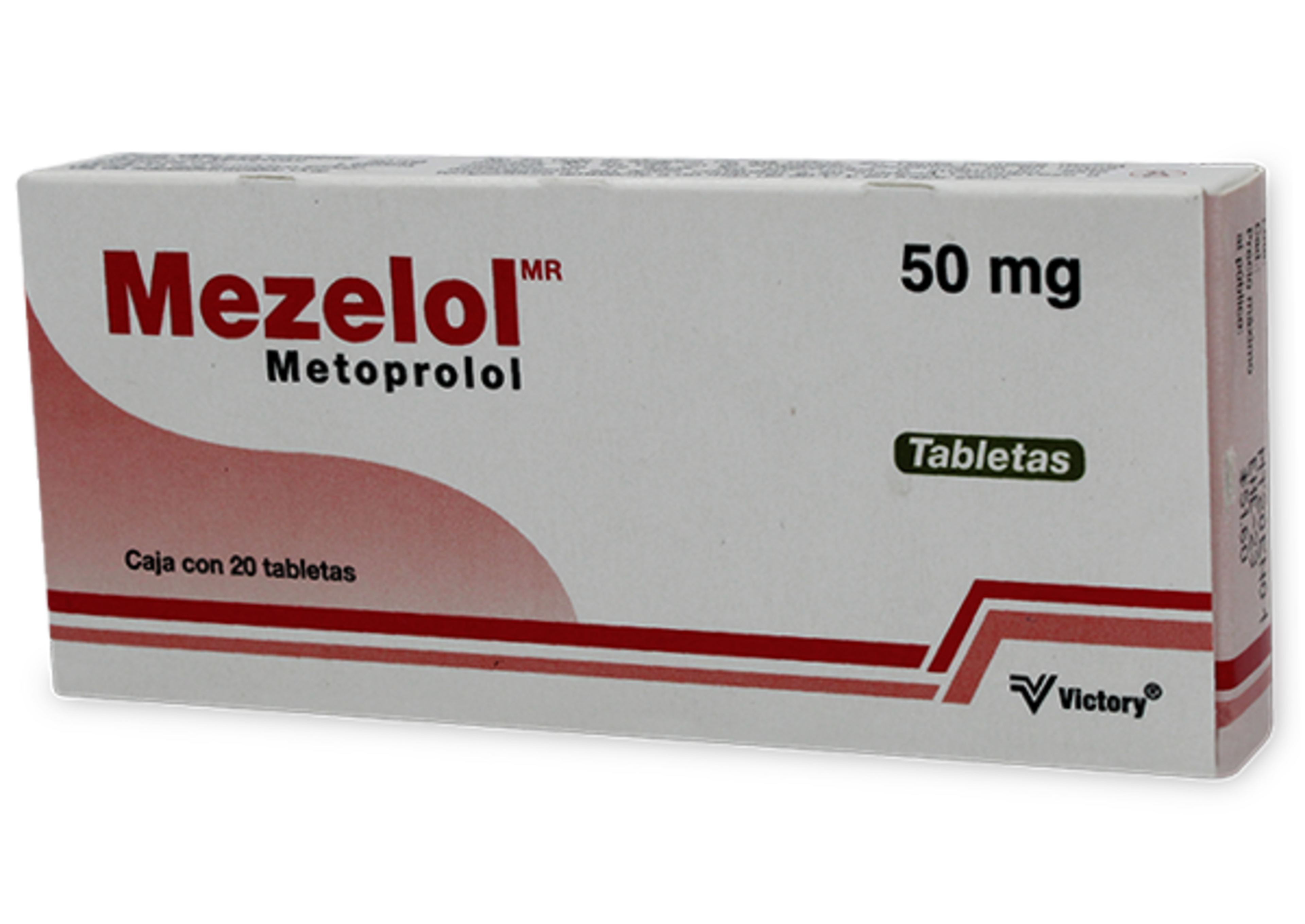 Mezelol 50 Mg Con 20 Tabletas