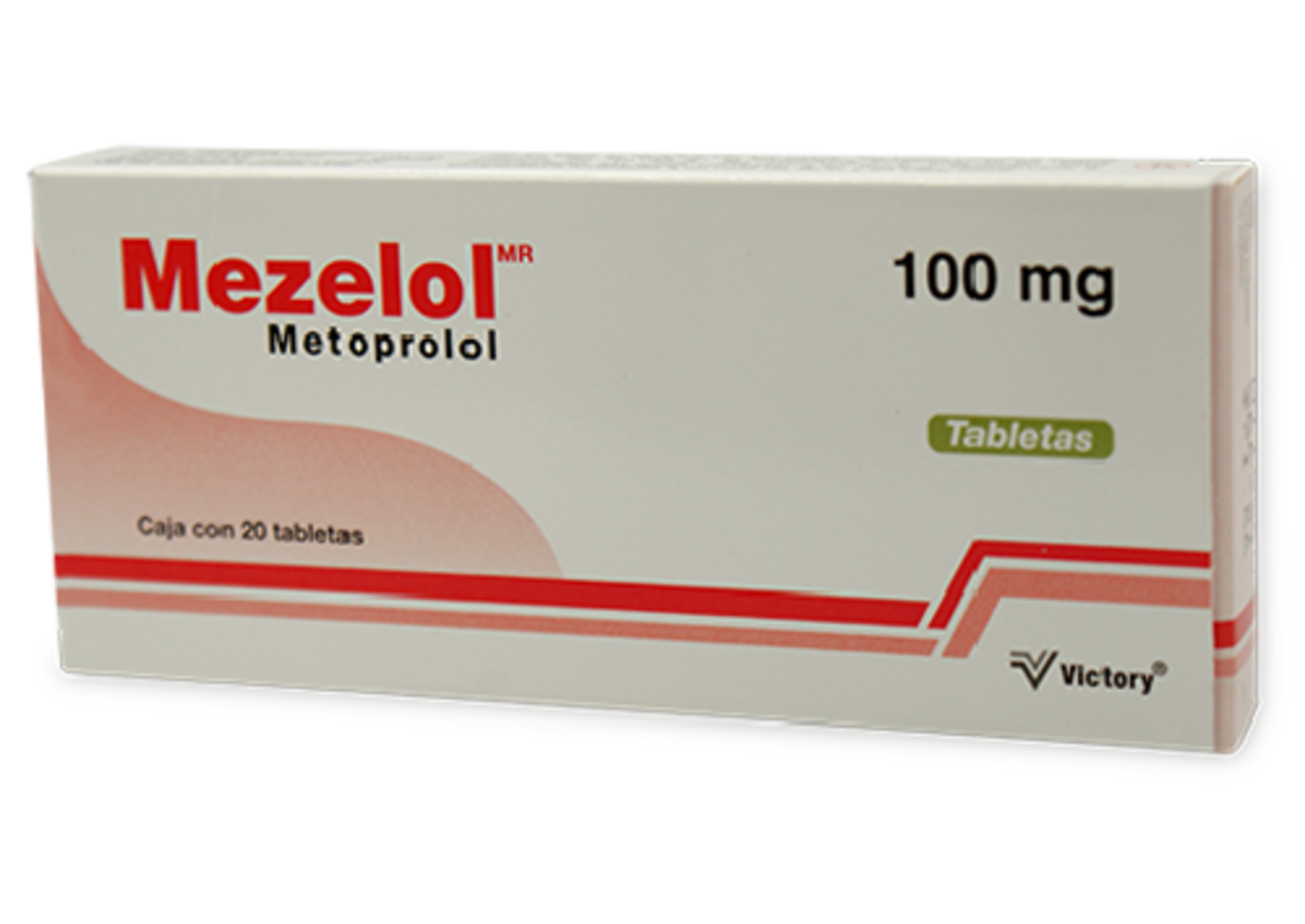 Mezelol 100 Mg Con 20 Tabletas