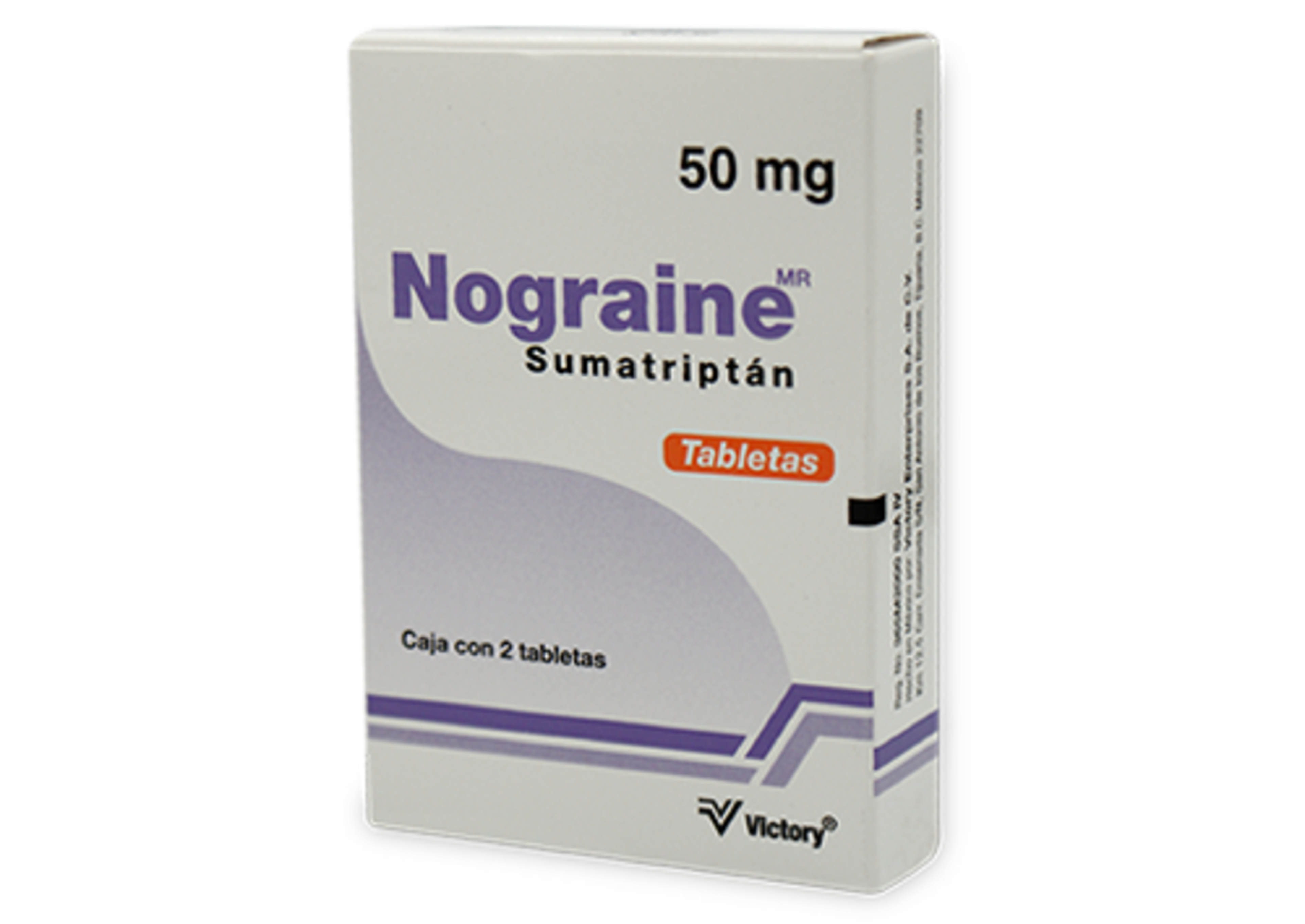 Nograine 50 Mg Con 2 Tabletas