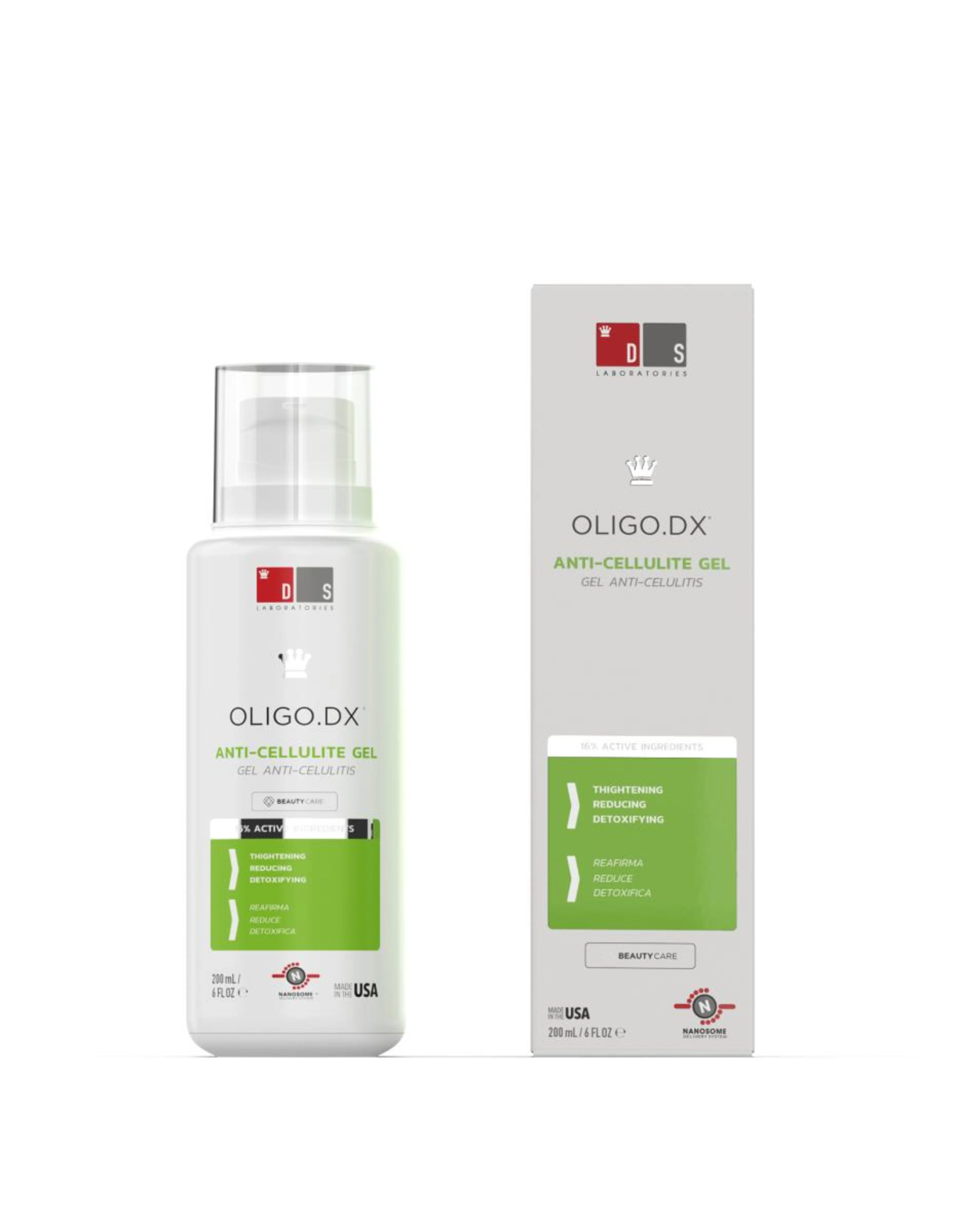 Oligo Dx Gel Anticelulits Con 200 Ml