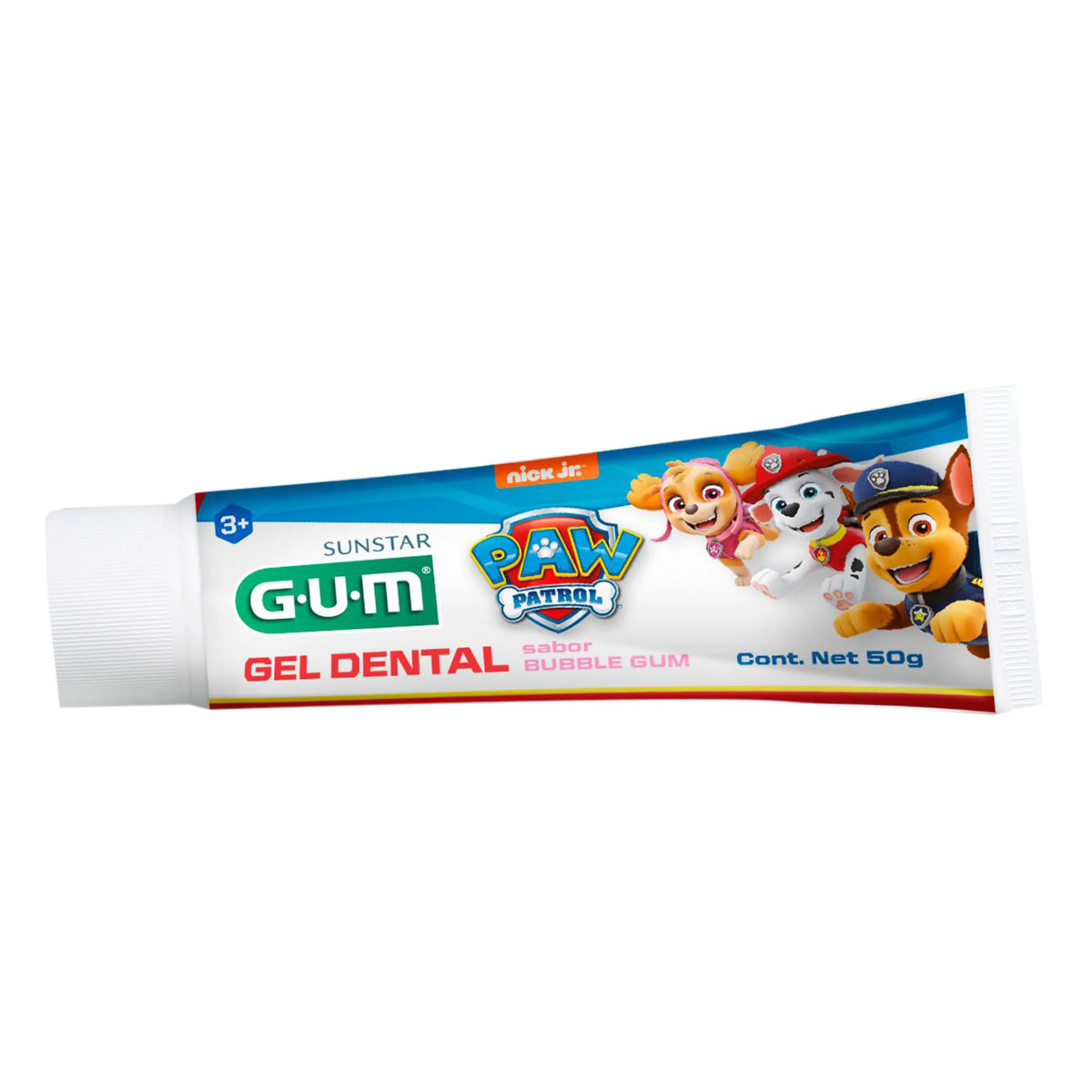 Gum Paw Patrol Gel Dental Sabor Chicle +3 Años Con 50 G