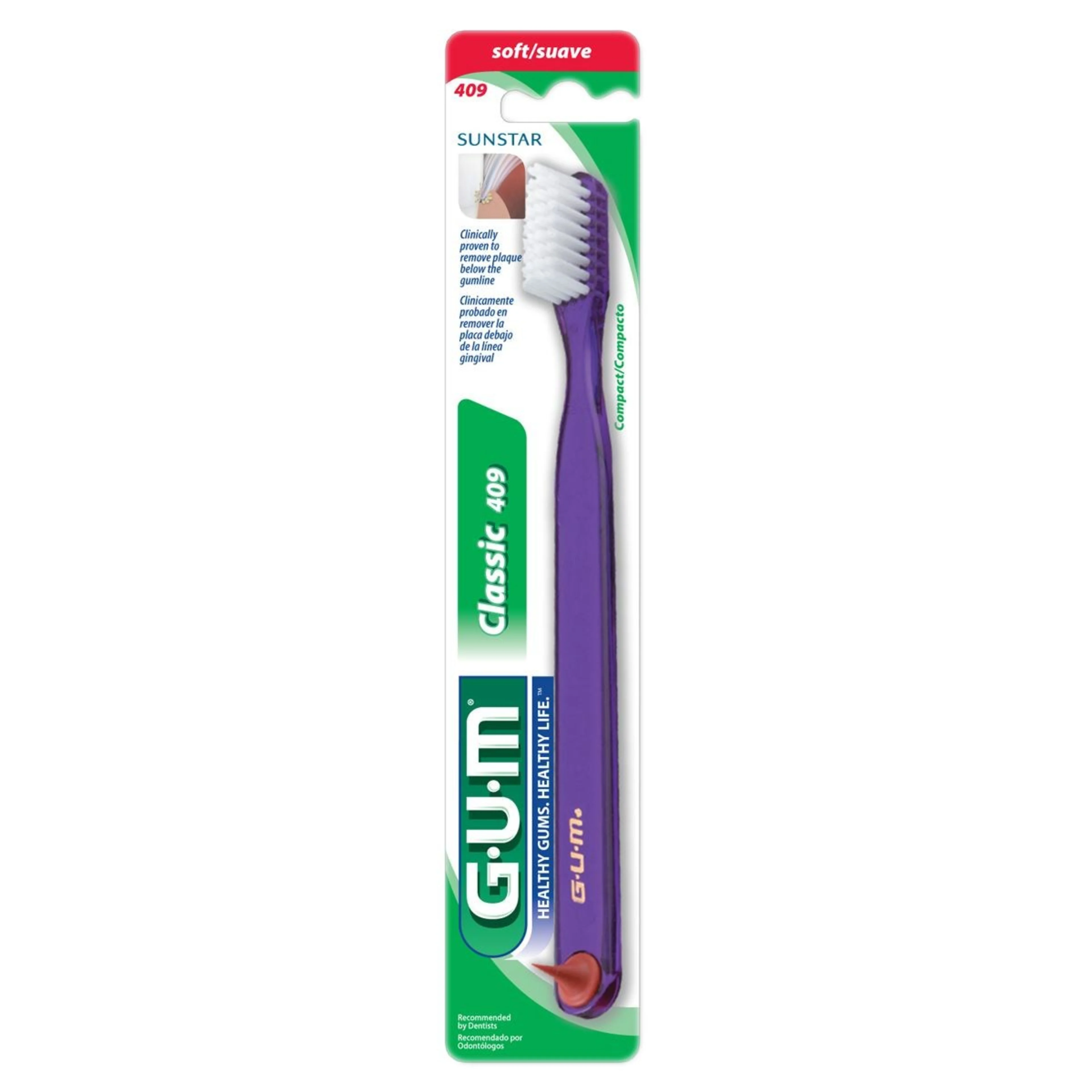Gum Cepillo Dental Clasico Suave 1 Pieza