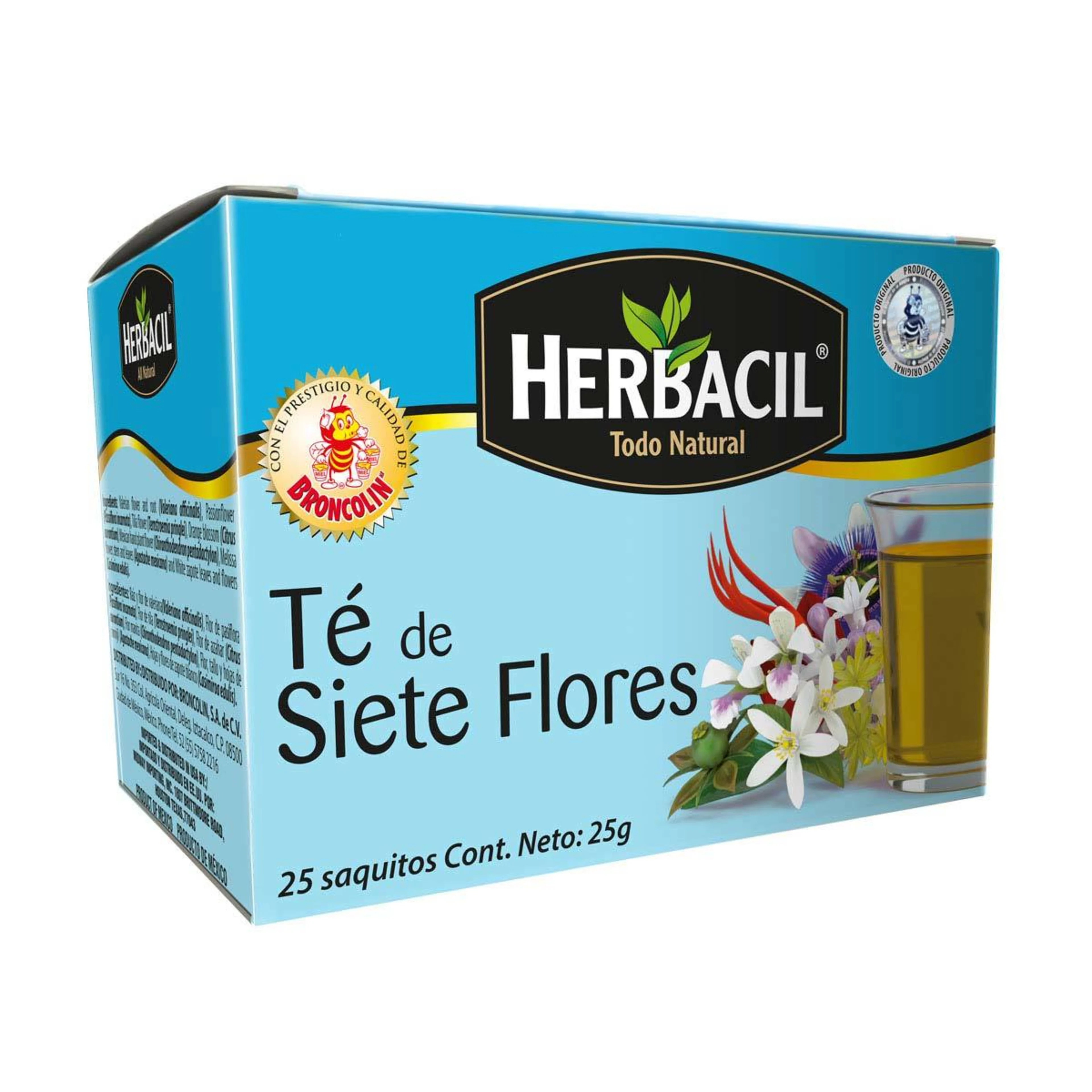 Herbacil Té de Siete Flores con 25 Sobres
