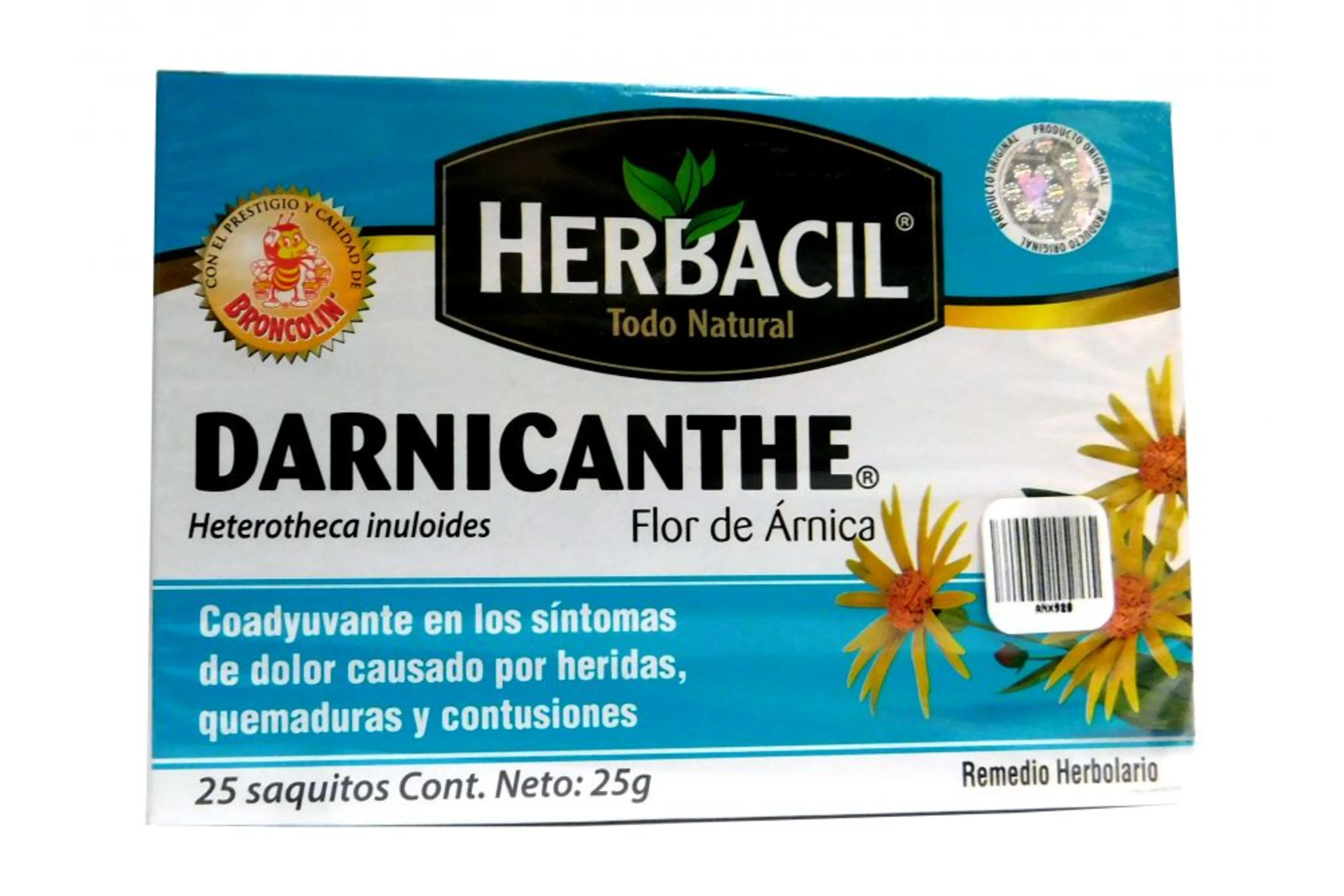 Herbacil Té De ÁRnica Con 25 Sobres De 1 G