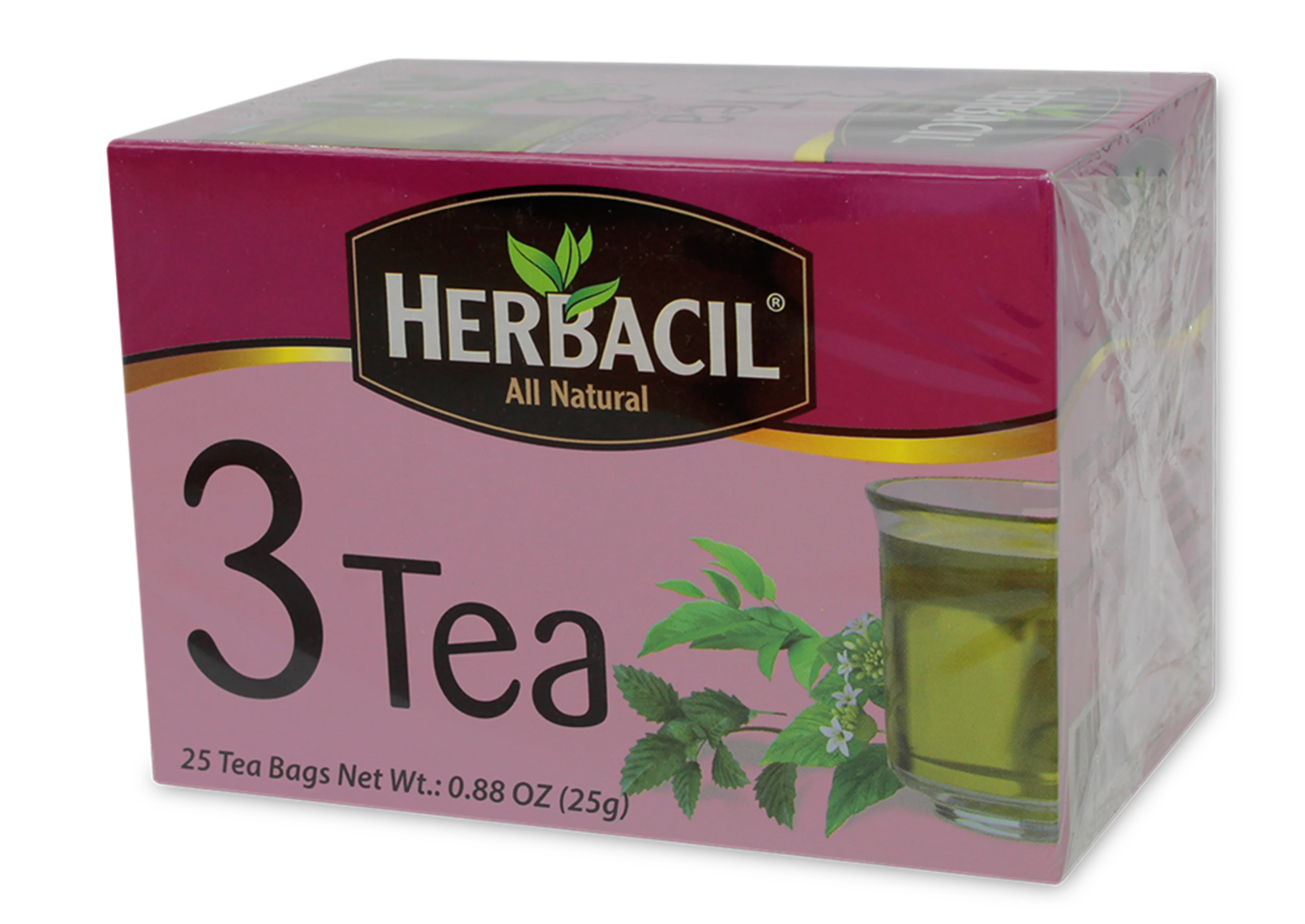 Herbacil Te 3 Infusión con 25 Sobres