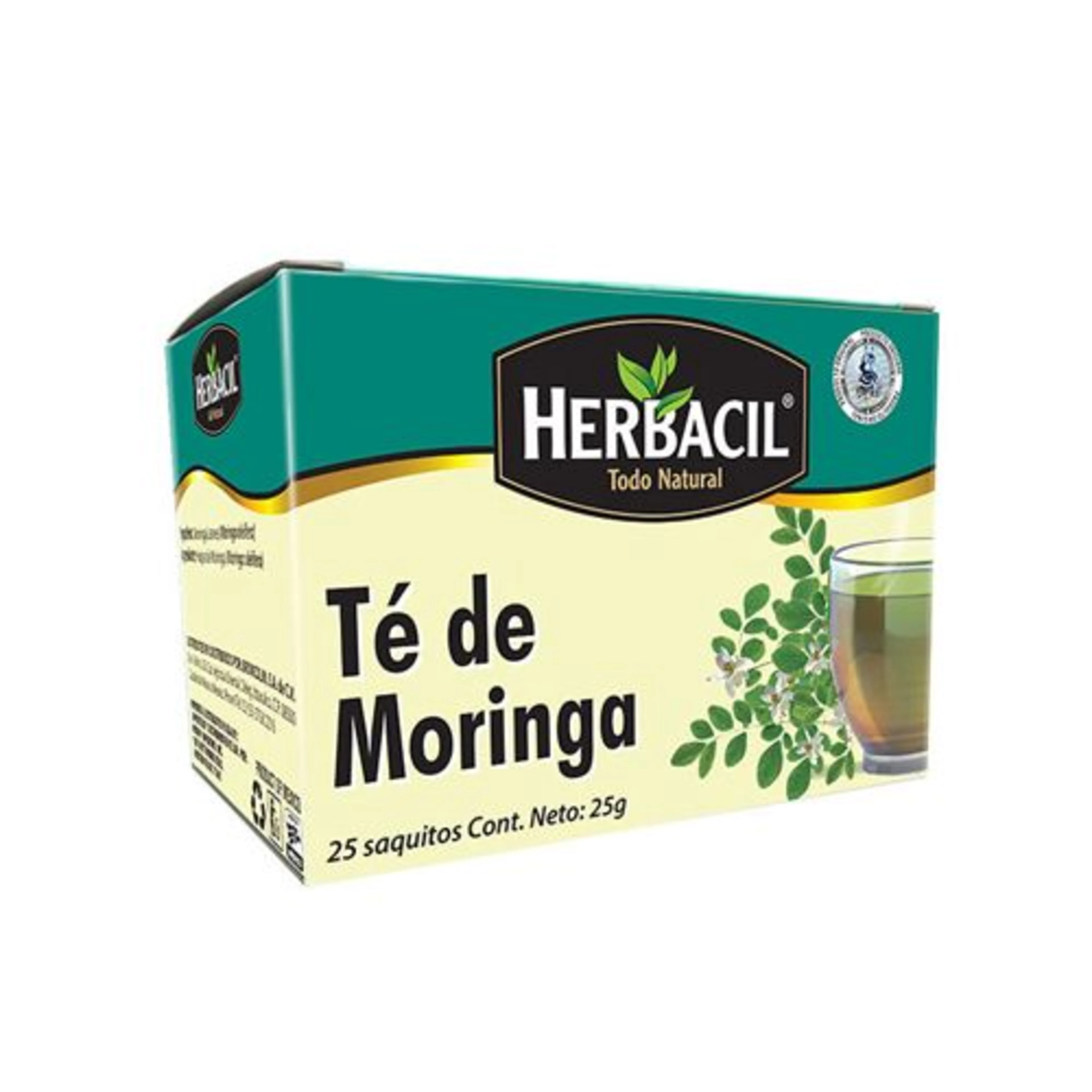 Herbacil Te Moringa Infusión con 25 Sobres