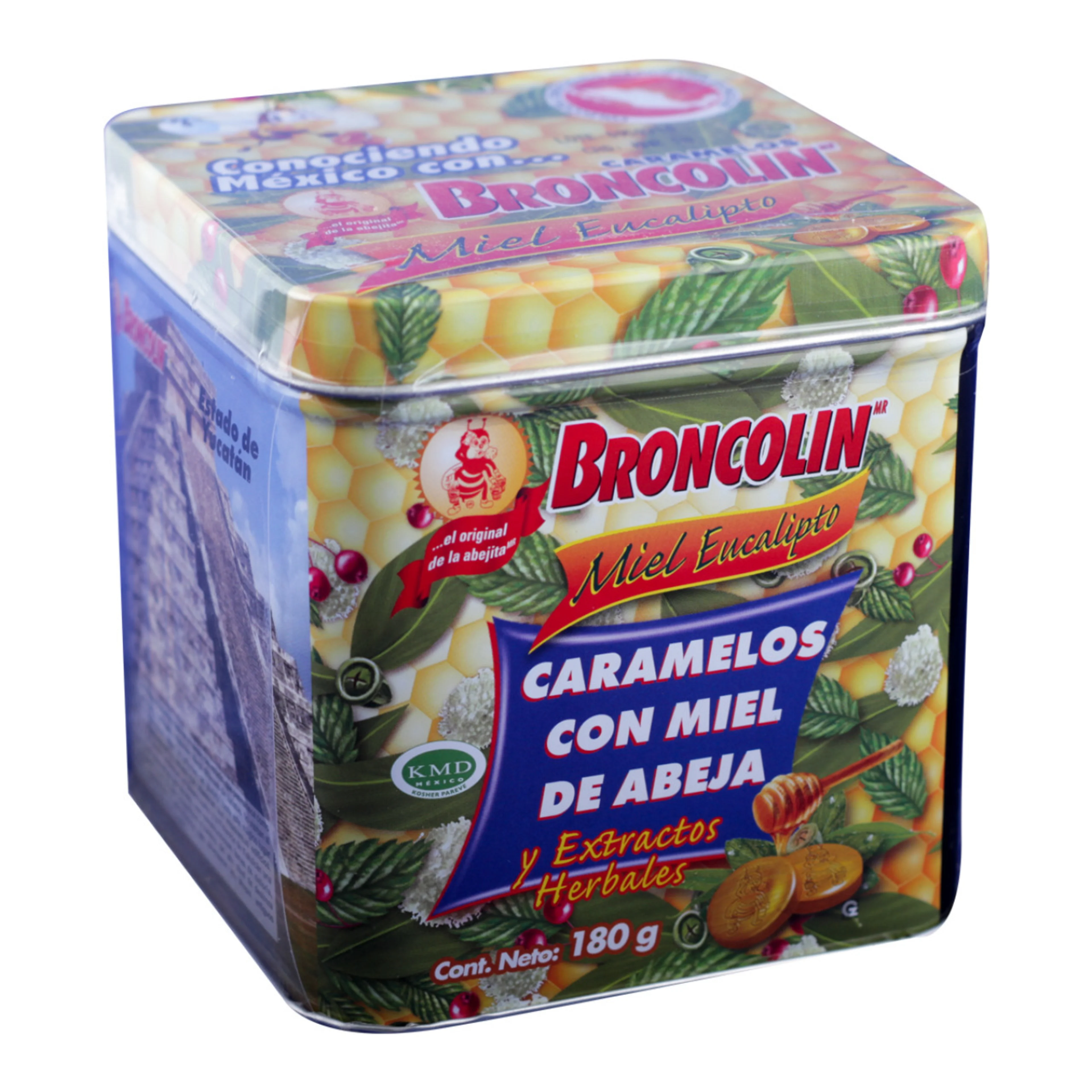 Broncolin Caramelos Sabor Miel Eucalipto 180 G