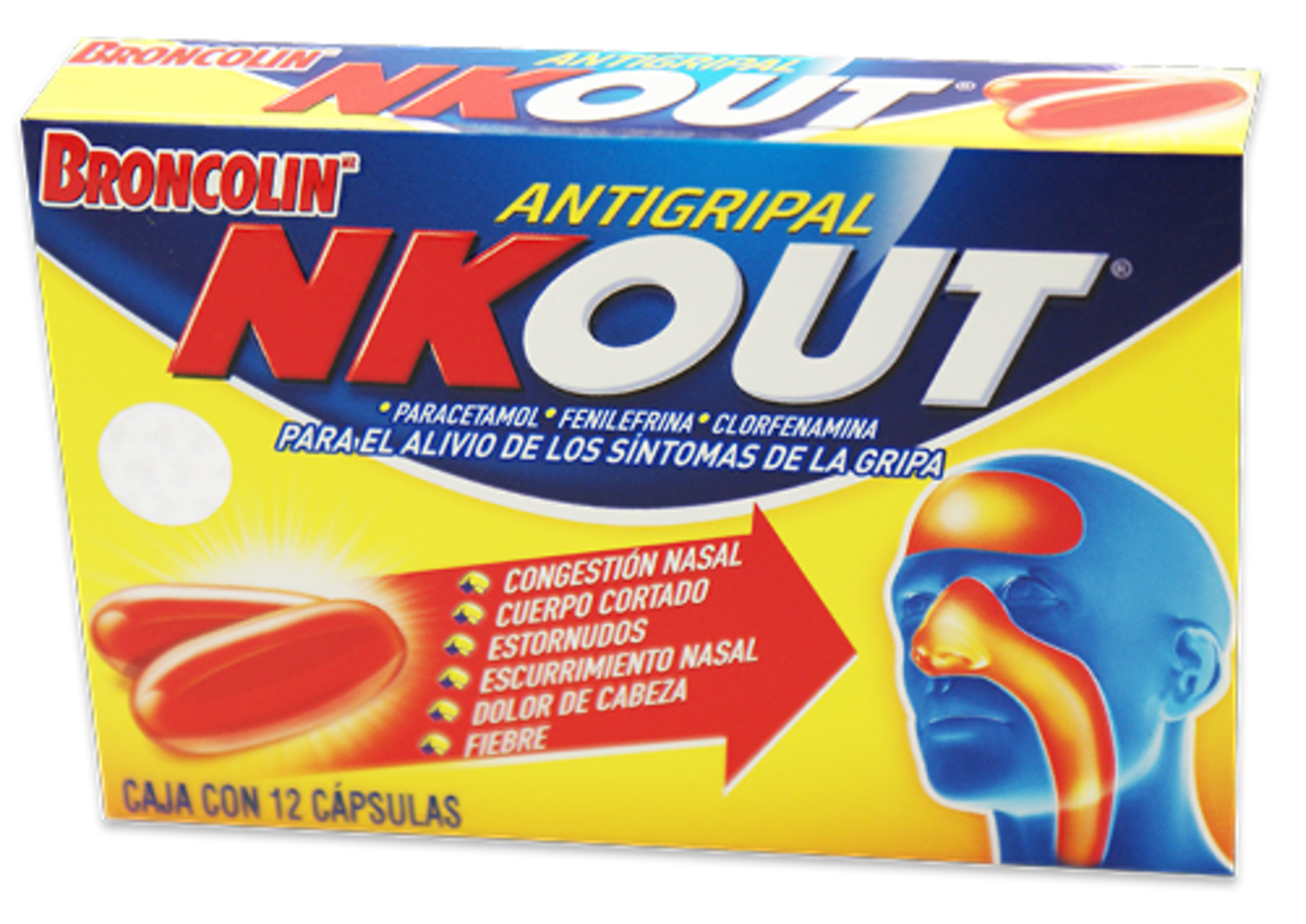 Nkout 250/5/2 Mg Con 12 Cápsulas