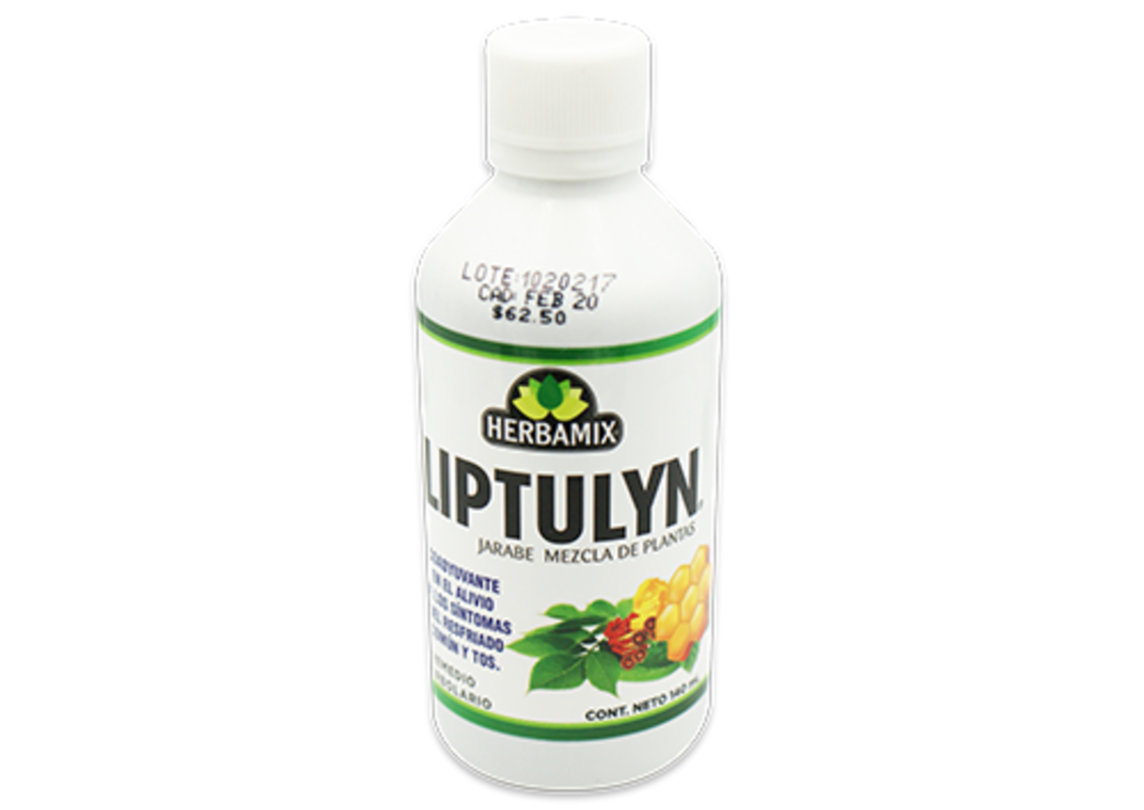 Liptulyn Mezcla De Plantas Jarabe Con 140 Ml