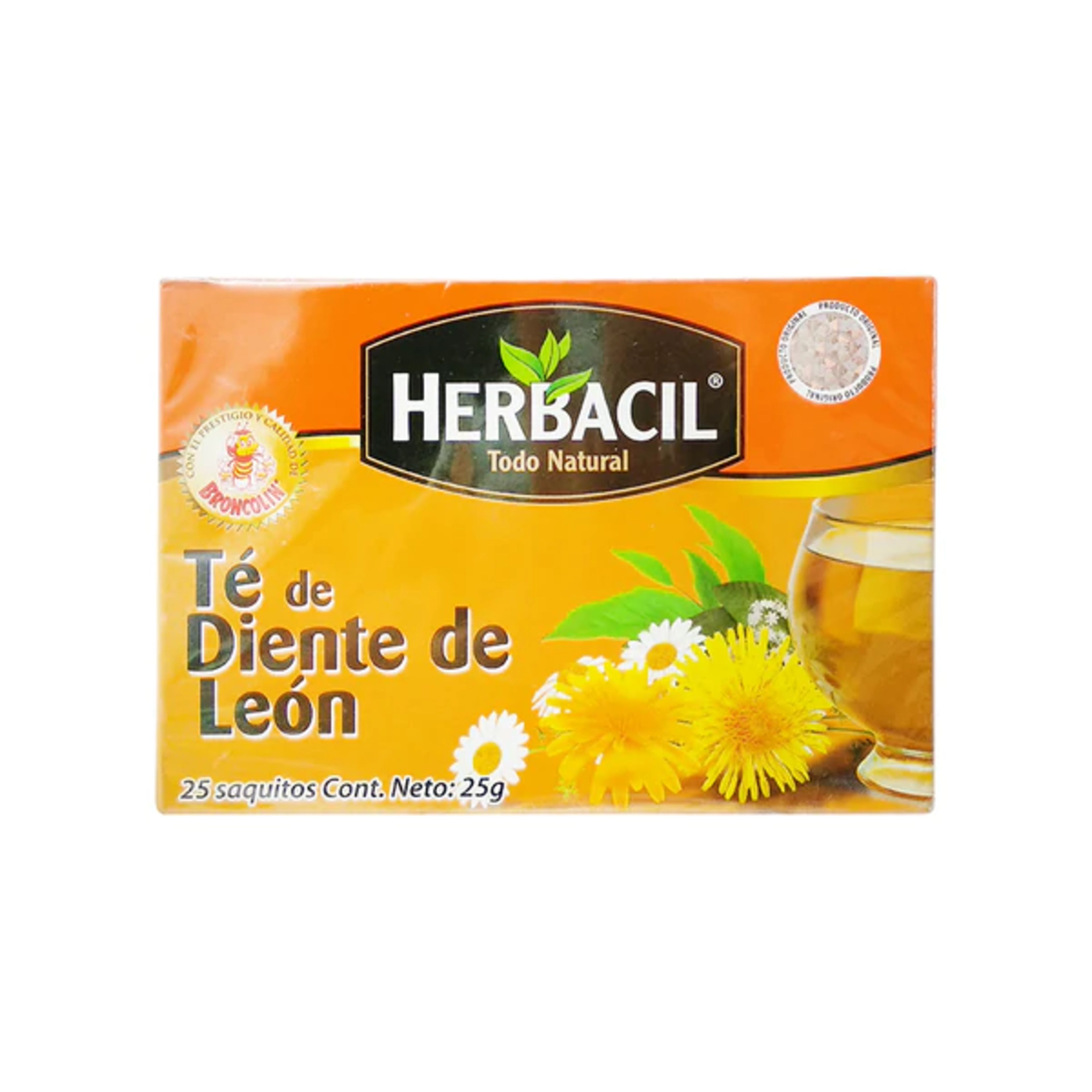 Herbacil Te Diente de León Infusión con 25 Sobres