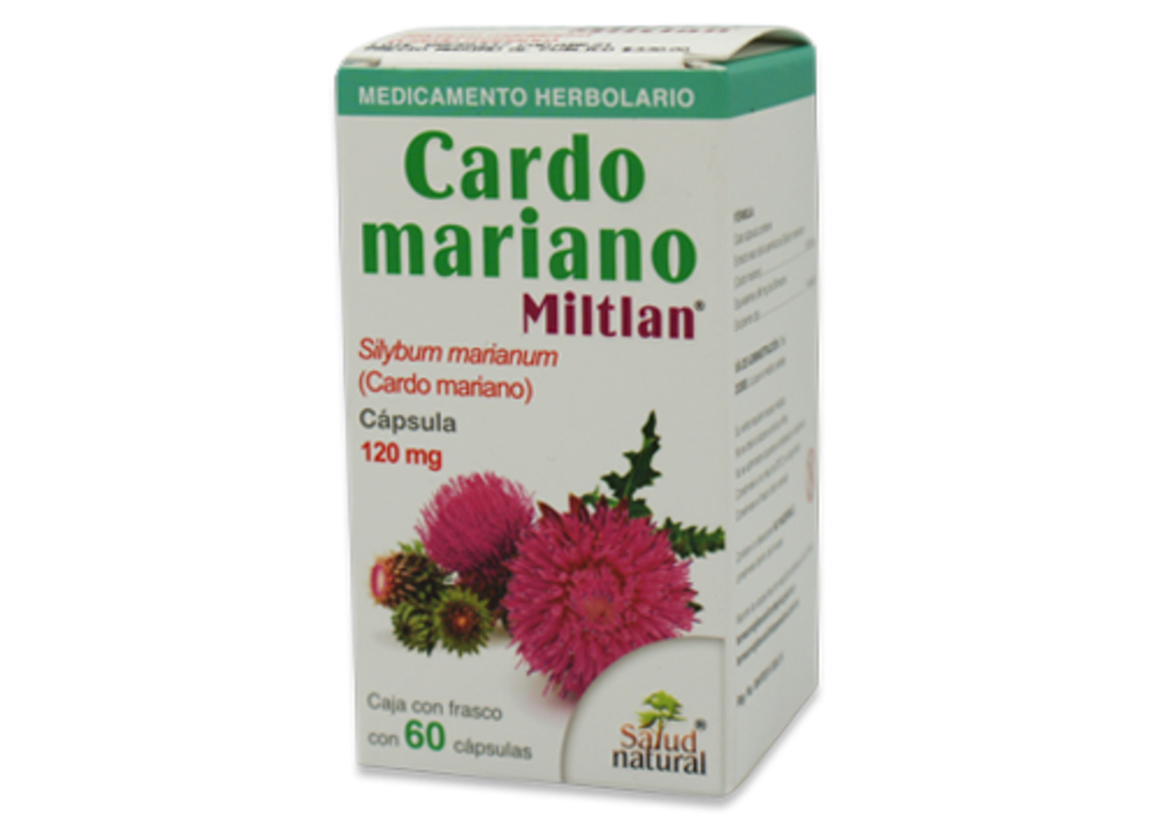 Miltlan Cardo Mariano 120 Mg Con 60 Cápsulas