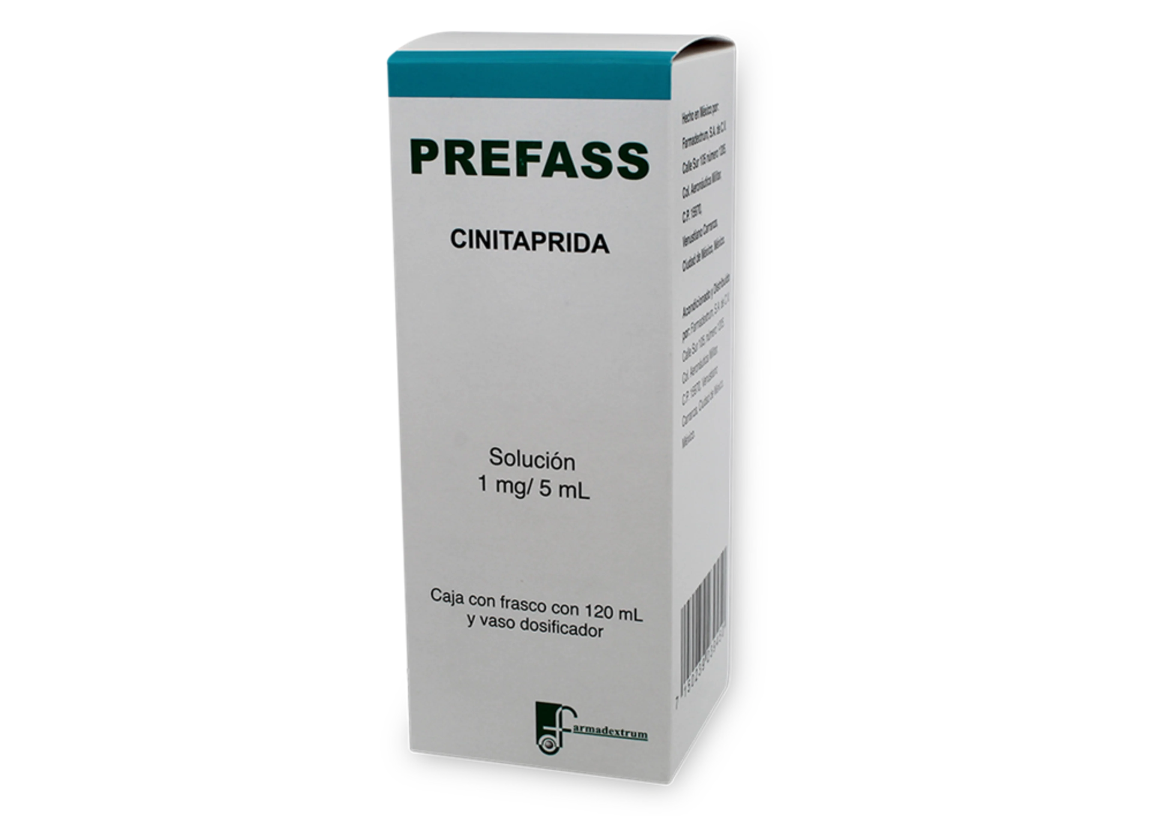 Prefass 1 Mg Solución Con 120 Ml