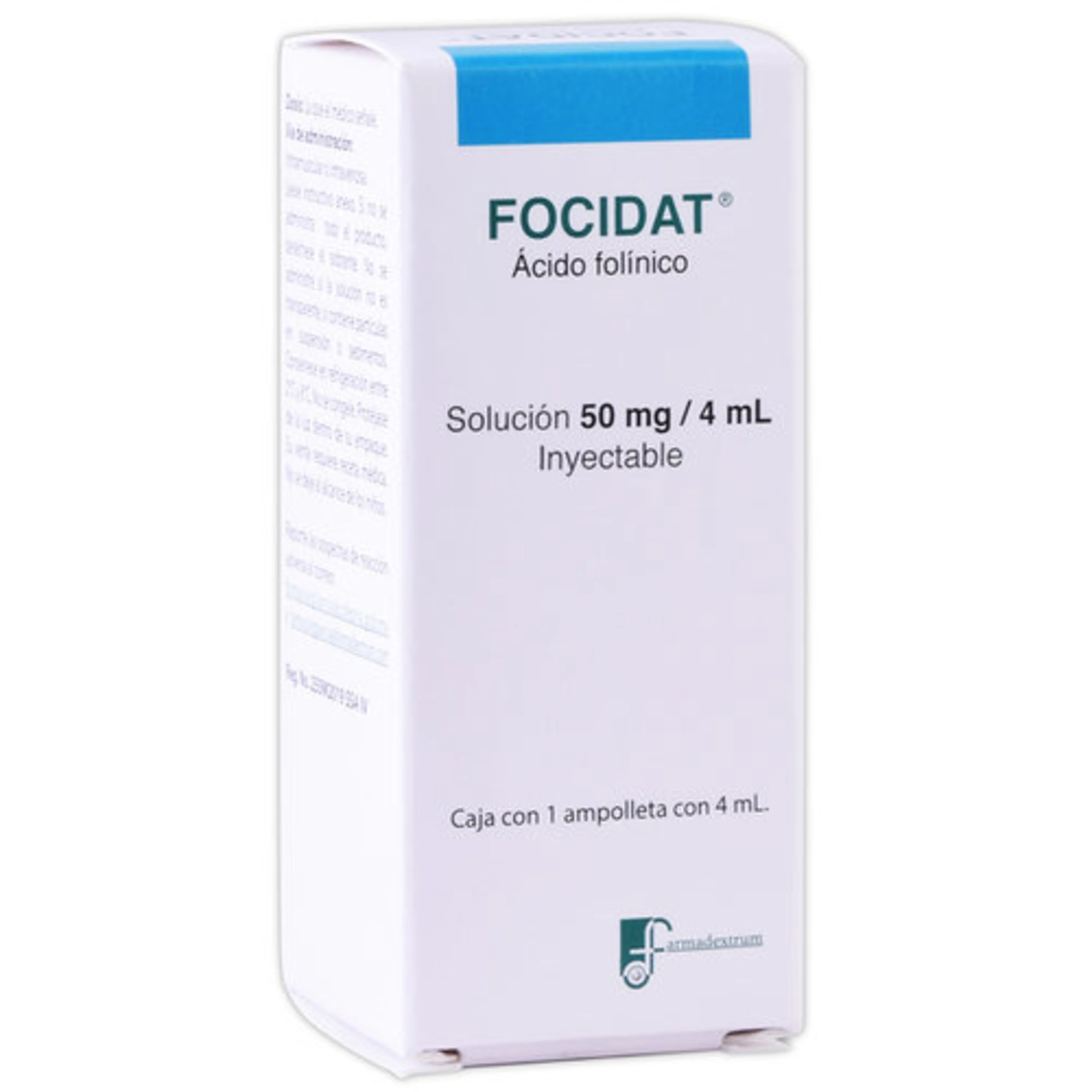 Focidat 50 Mg/ 4 Ml Solución Inyectable
