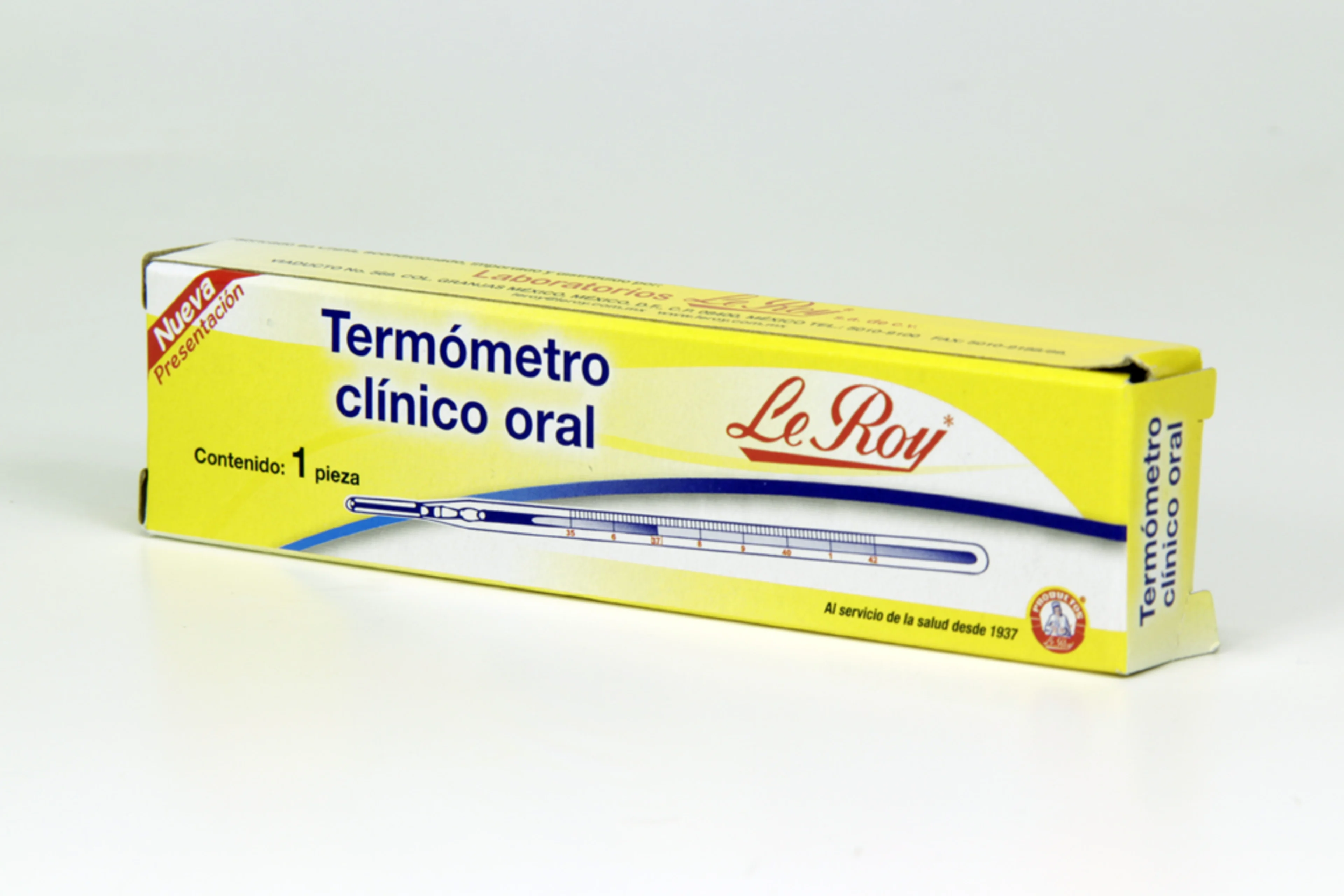 Le roy termometro clínico oral 1 pieza